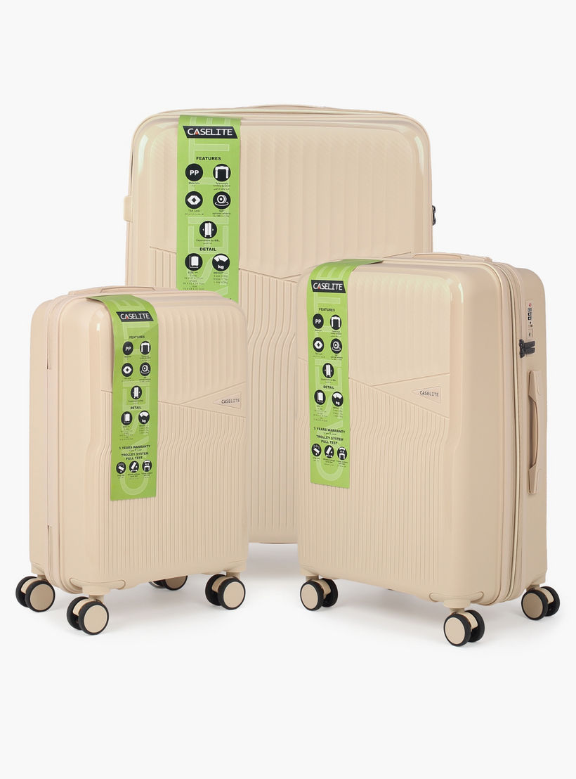 شنطة ترولي صلبة بارزة الملمس بمقبض قابل للسحب من كيسلايت - 20 بوصة للطائرة-travel-luggagesandbags-luggage-image-6