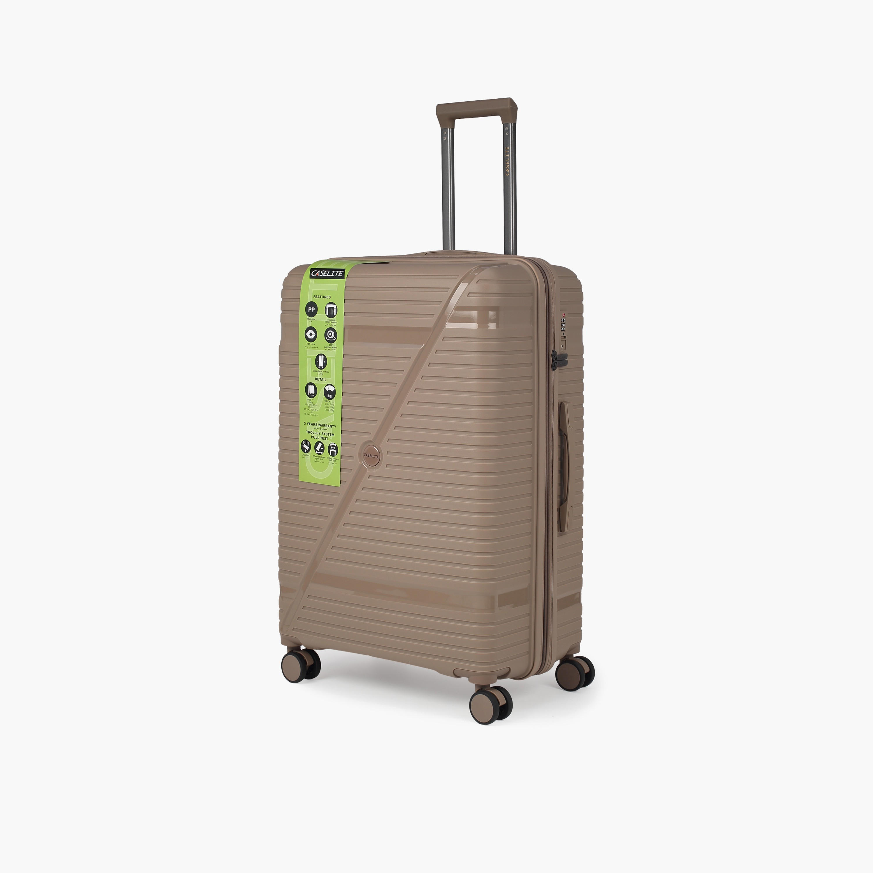شنطة ترولي صلبة بارزة الملمس بمقبض قابل للسحب من كيسلايت - 20 بوصة للطائرة-travel-luggagesandbags-luggage-image-12