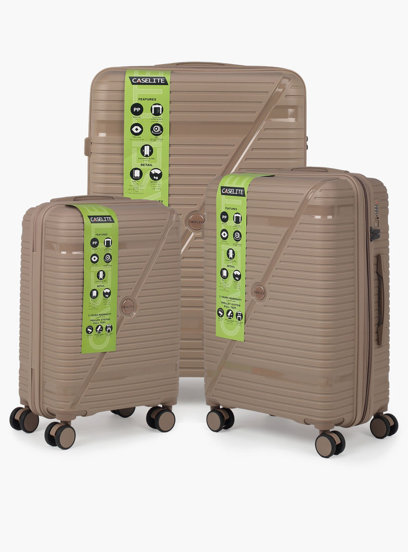شنطة ترولي صلبة بارزة الملمس بمقبض قابل للسحب من كيسلايت - 20 بوصة للطائرة-travel-luggagesandbags-luggage-image-6