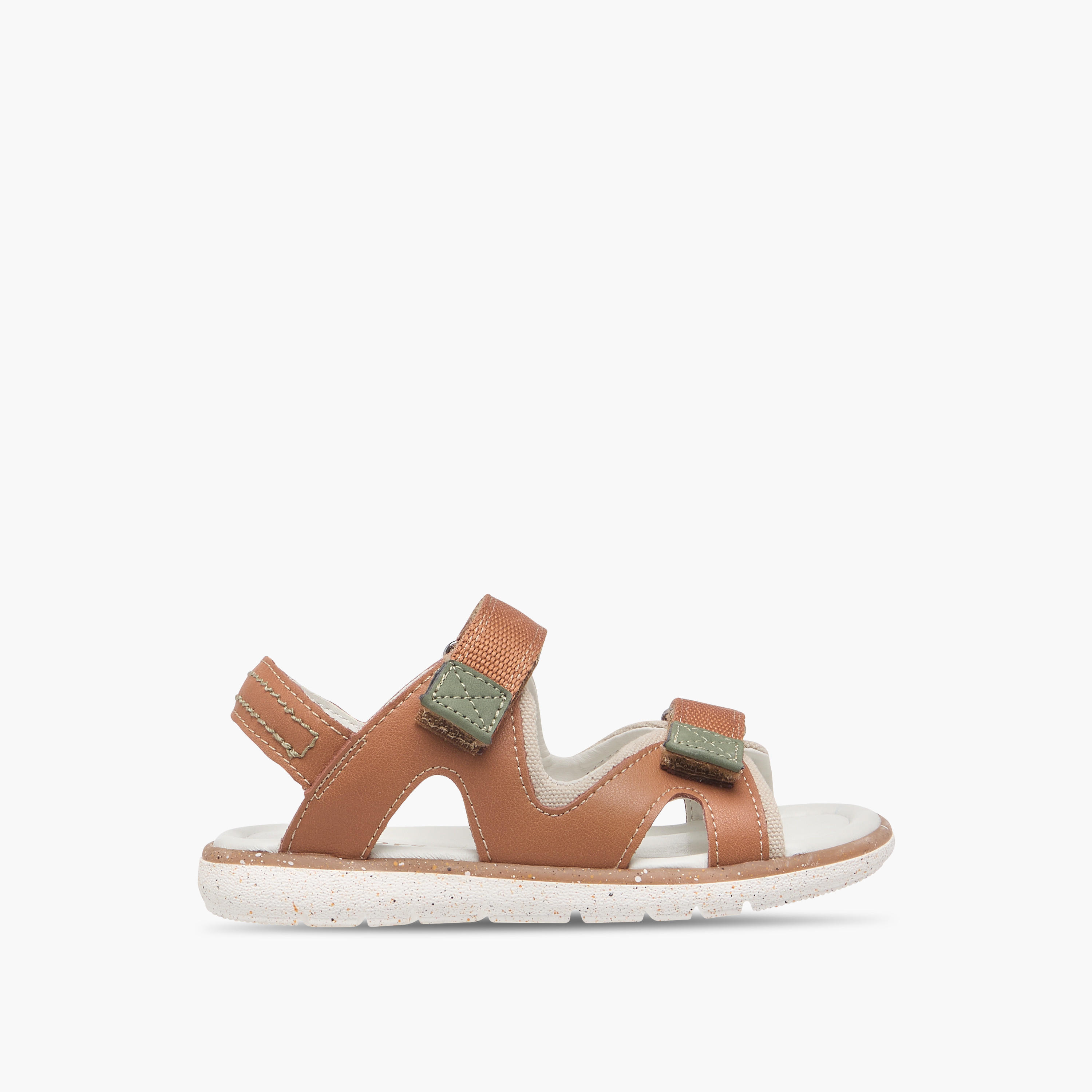 صندل بارز الملمس بشريط لاصق للإغلاق من جونيورز-boys-shoes-sandals-image-2
