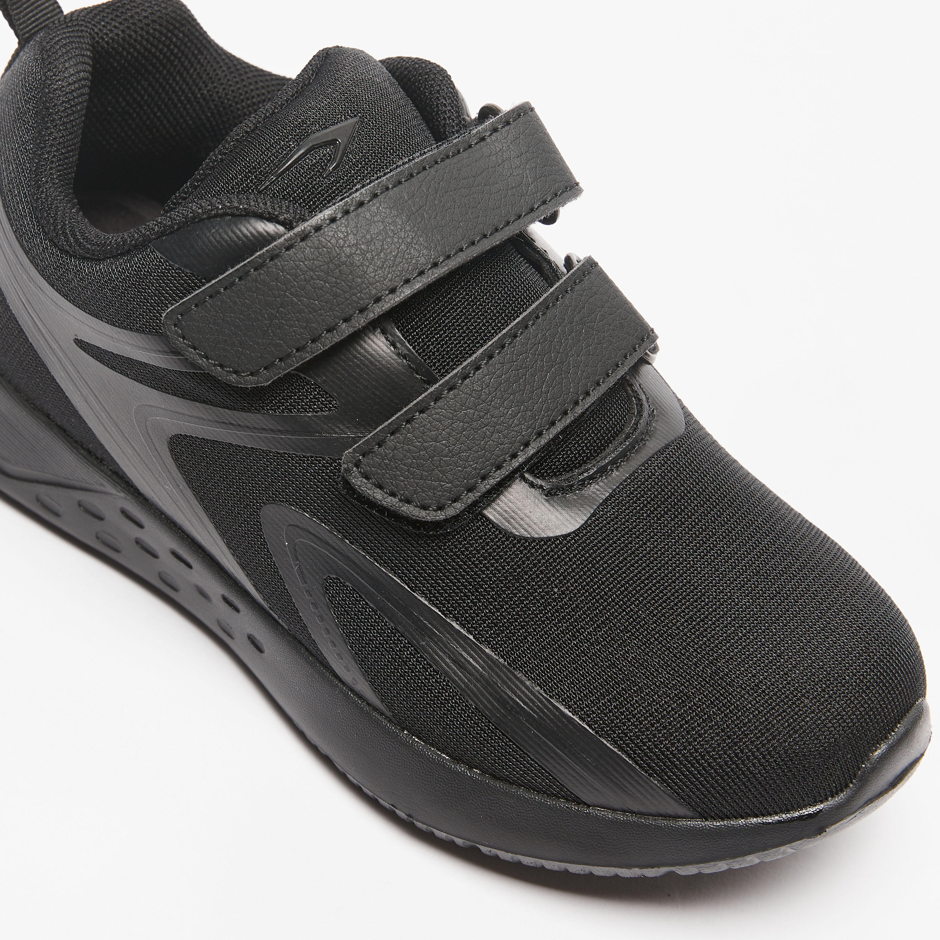 Dash Kids Hook & Loop Ankle Sneakers Cushioned Sole Shoes-boys-shoes-schoolshoes-image-5