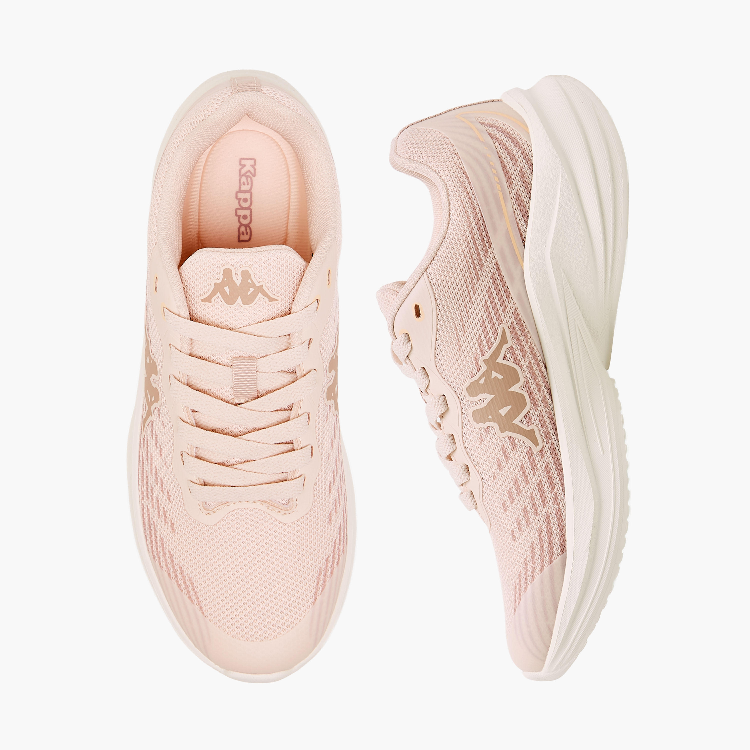 Kappa Women Logo Print Lace-Up Sports Shoes-women-shoes-sneakers-image-1