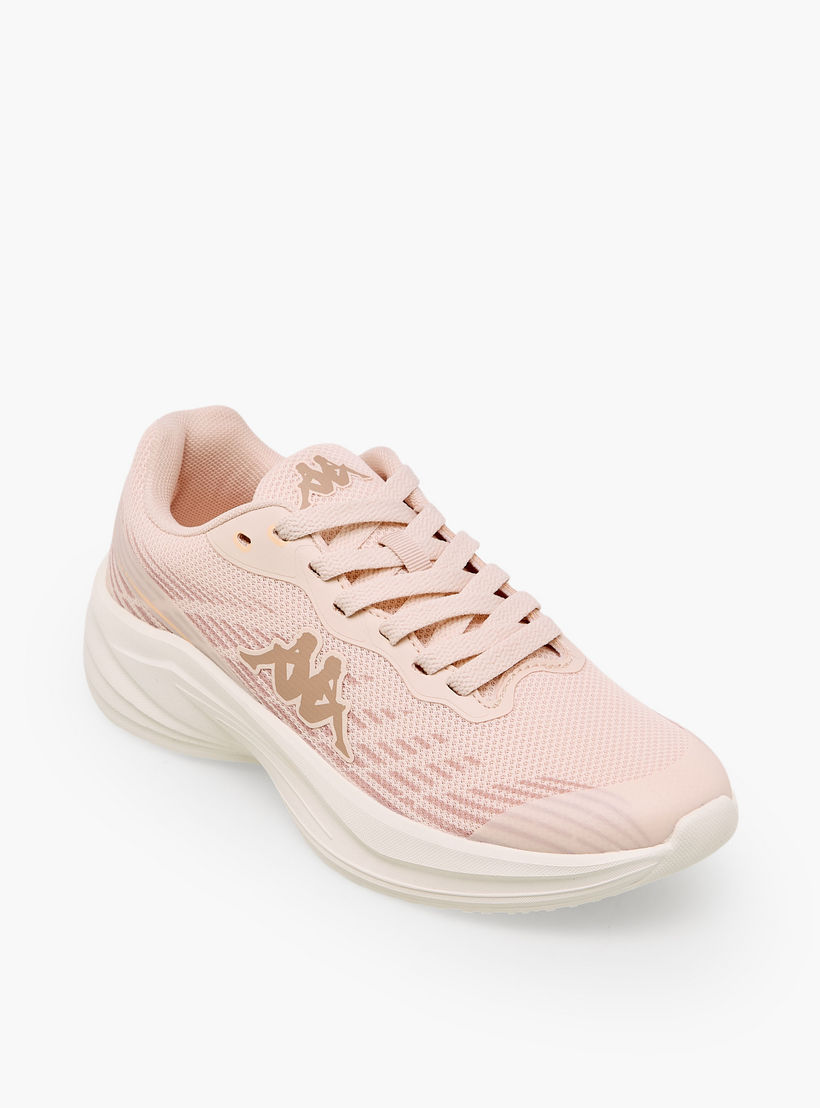Kappa Women Logo Print Lace-Up Sports Shoes-women-shoes-sneakers-image-2