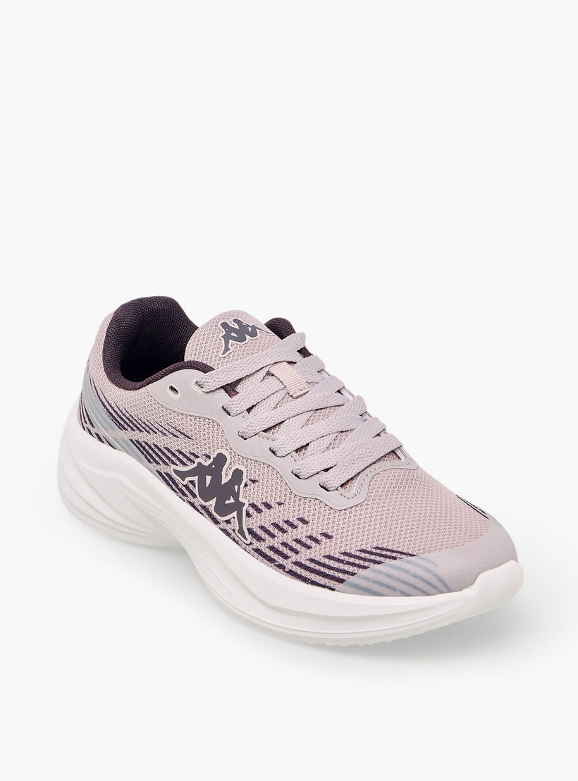 Kappa Women Logo Print Lace-Up Sports Shoes-women-shoes-sneakers-image-2