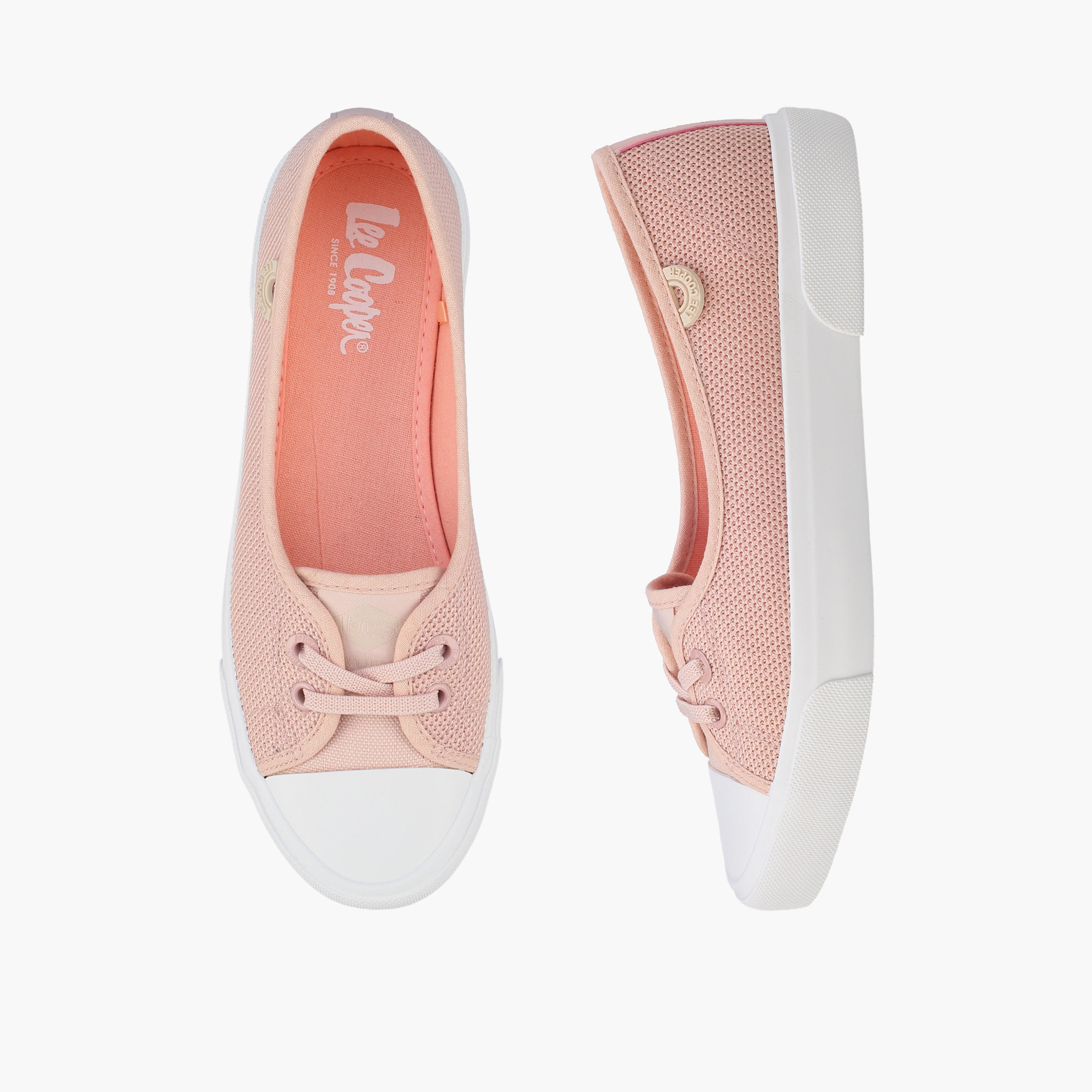 حذاء سهل الارتداء بارز الملمس للنساء من لي كوبر-women-shoes-ballerinas-image-1