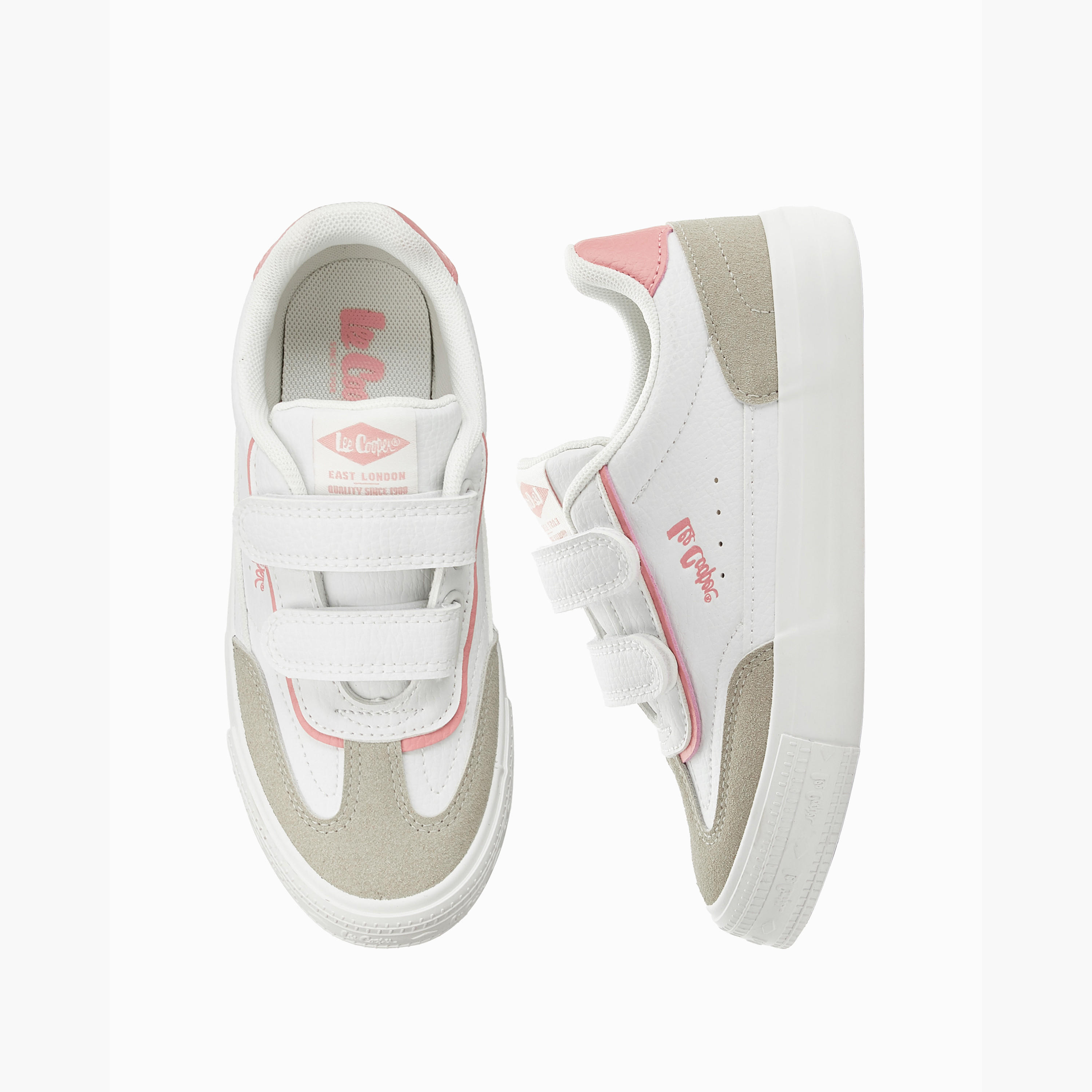 Lee Cooper Girls Hook & Loop Sneakers-girls-shoes-sneakers-image-1