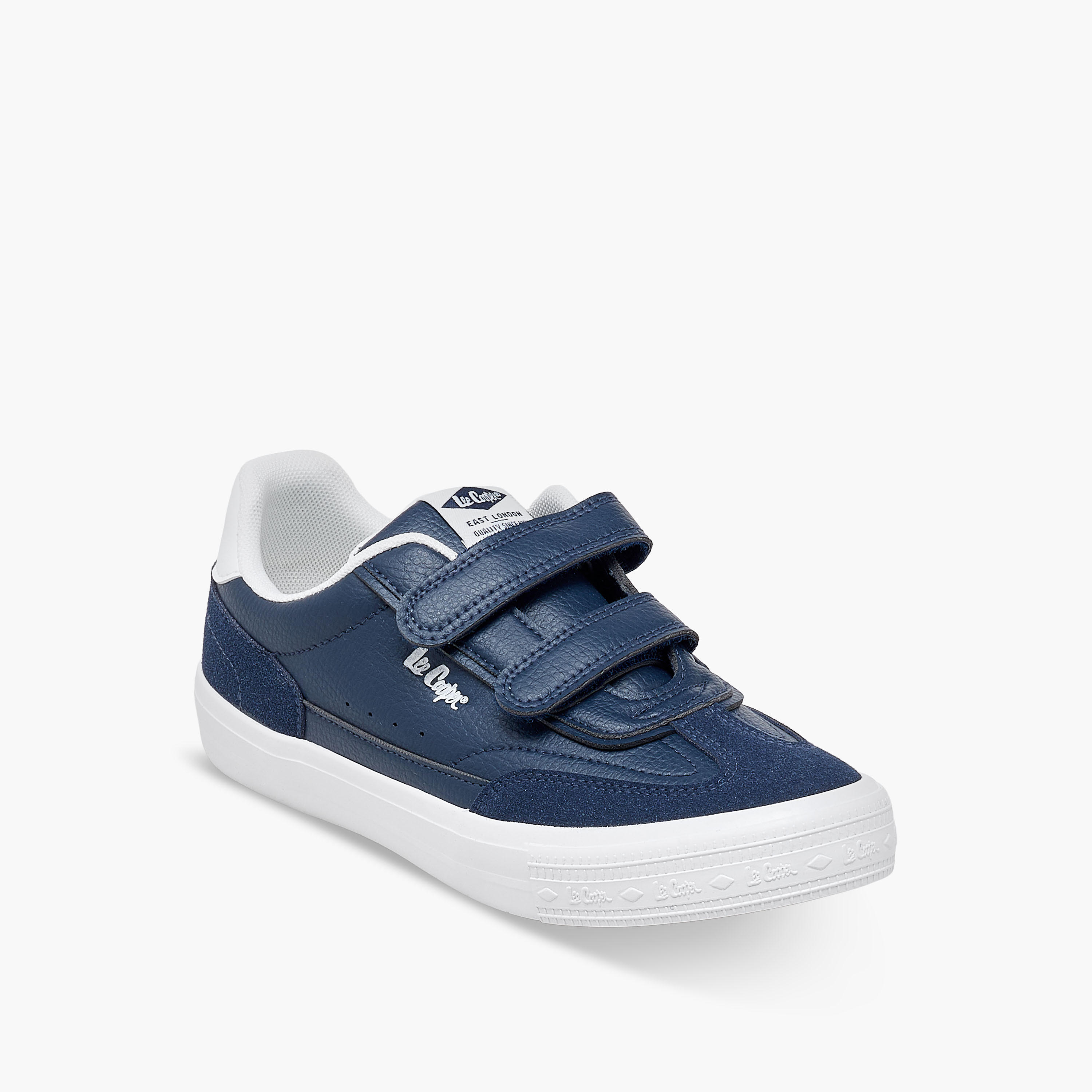 حذاء سنيكرز بطول الكاحل وشريط إغلاق لاصق للأولاد من لي كوبر-boys-shoes-sneakers-image-2