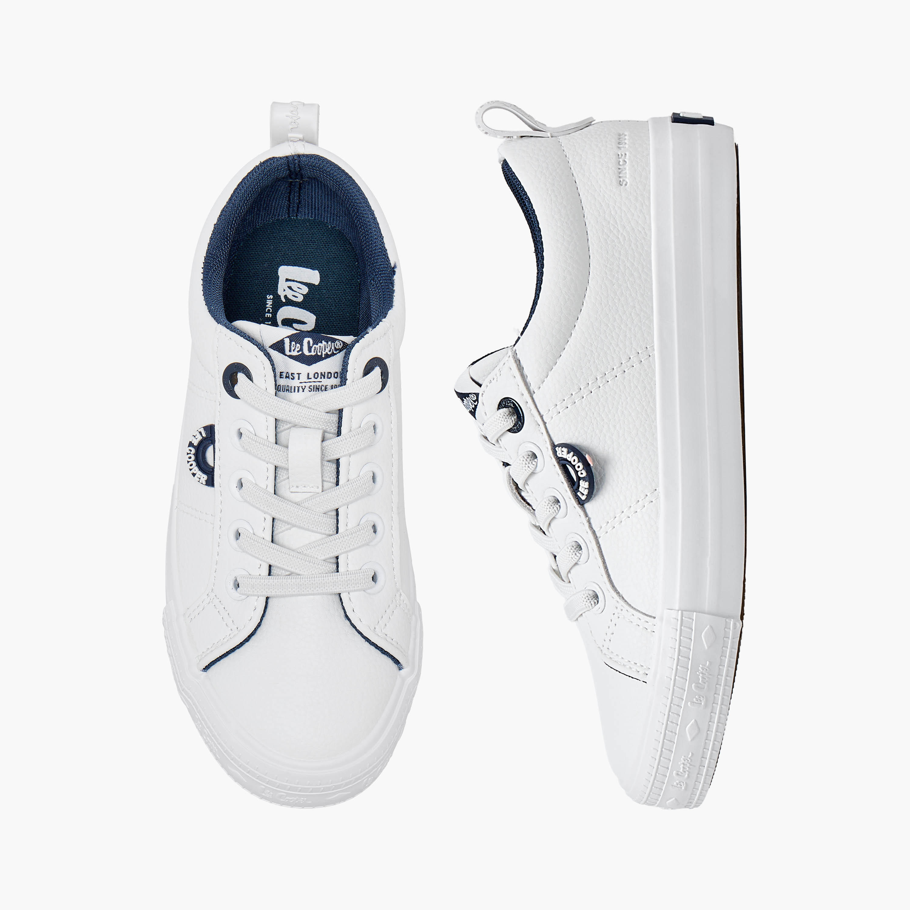 Lee Cooper Boys Lace-Up Ankle Sneakers-boys-shoes-sneakers-image-1