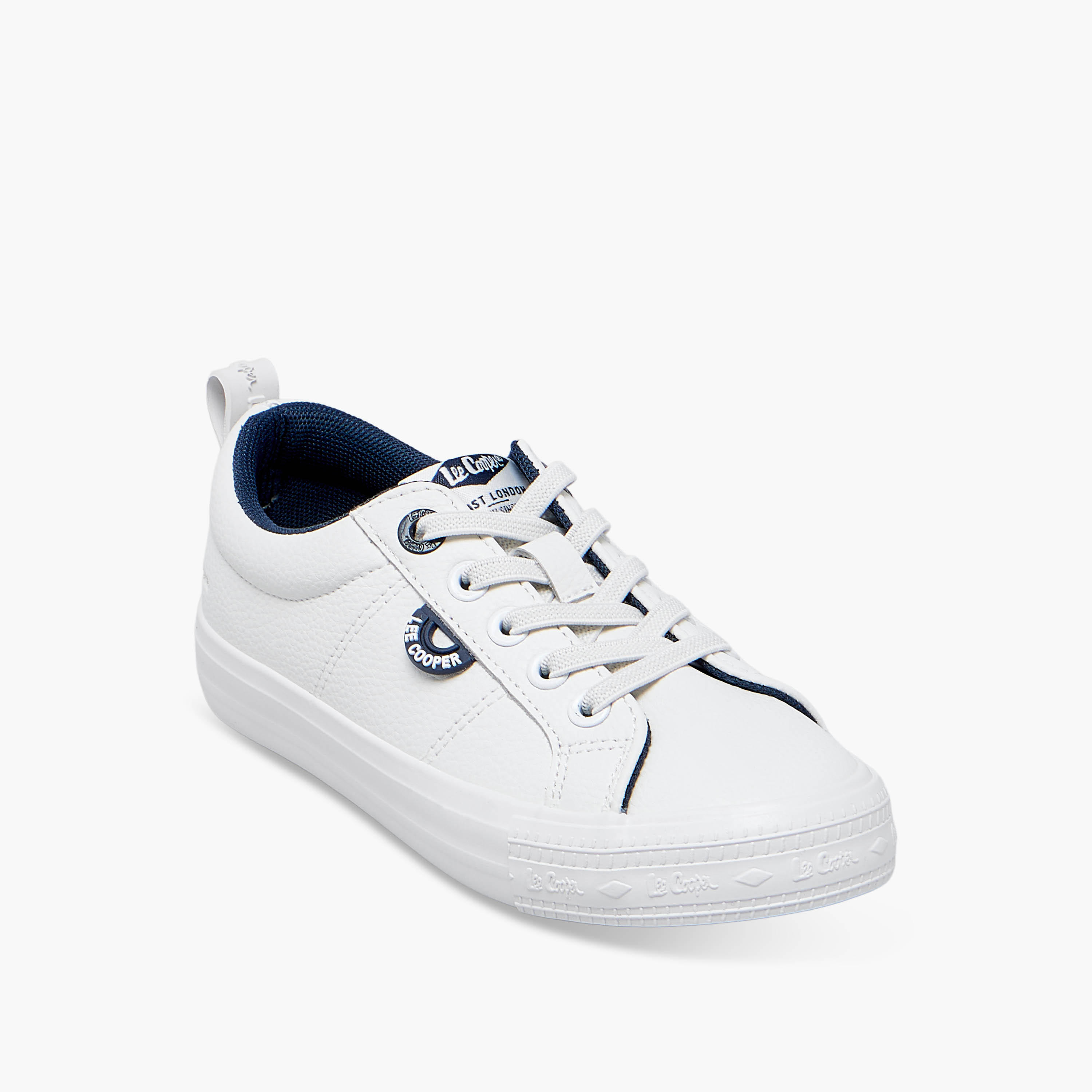 Lee Cooper Boys Lace-Up Ankle Sneakers-boys-shoes-sneakers-image-2