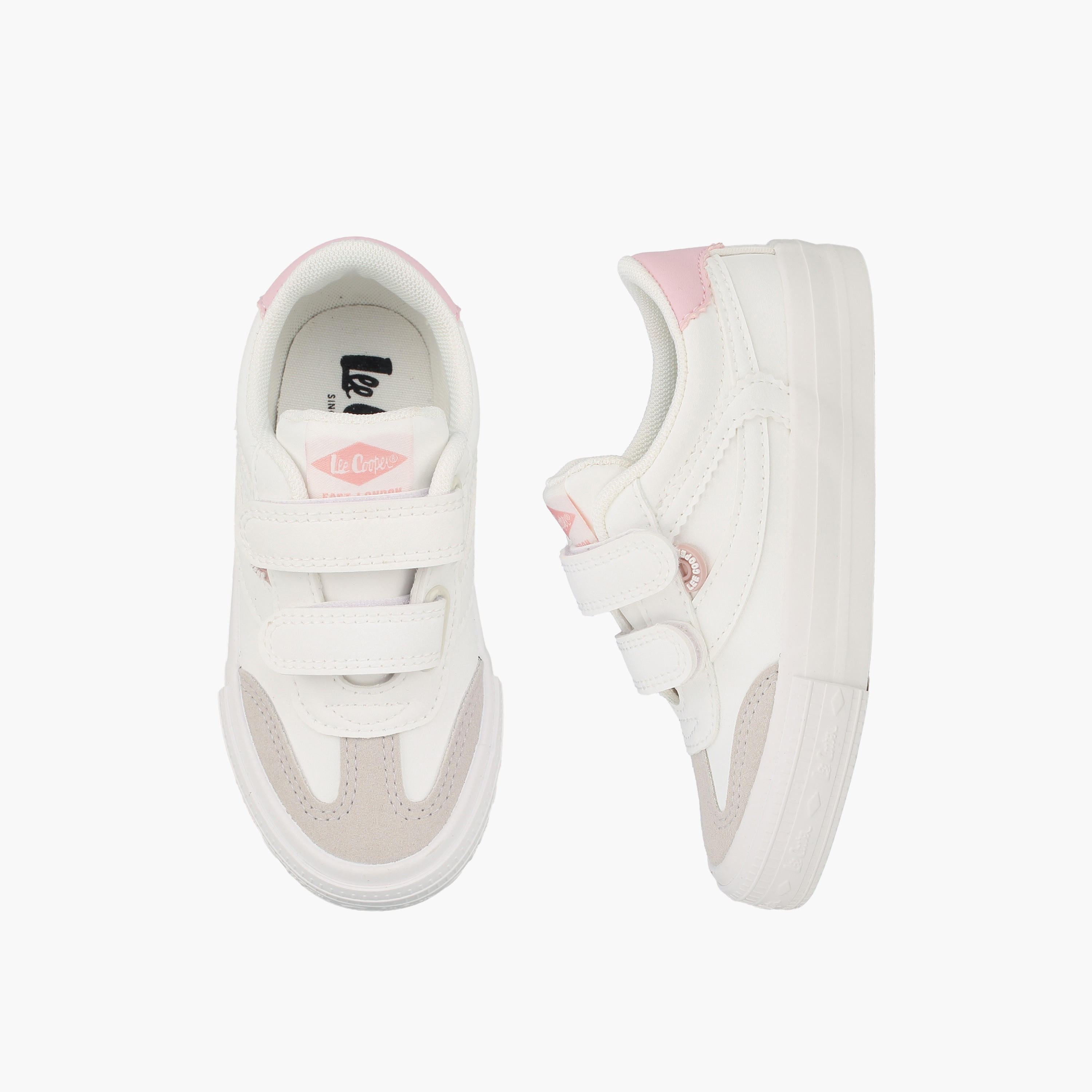 Lee Cooper Girls Hook & Loop Ankle Sneakers-girls-shoes-sneakers-image-1