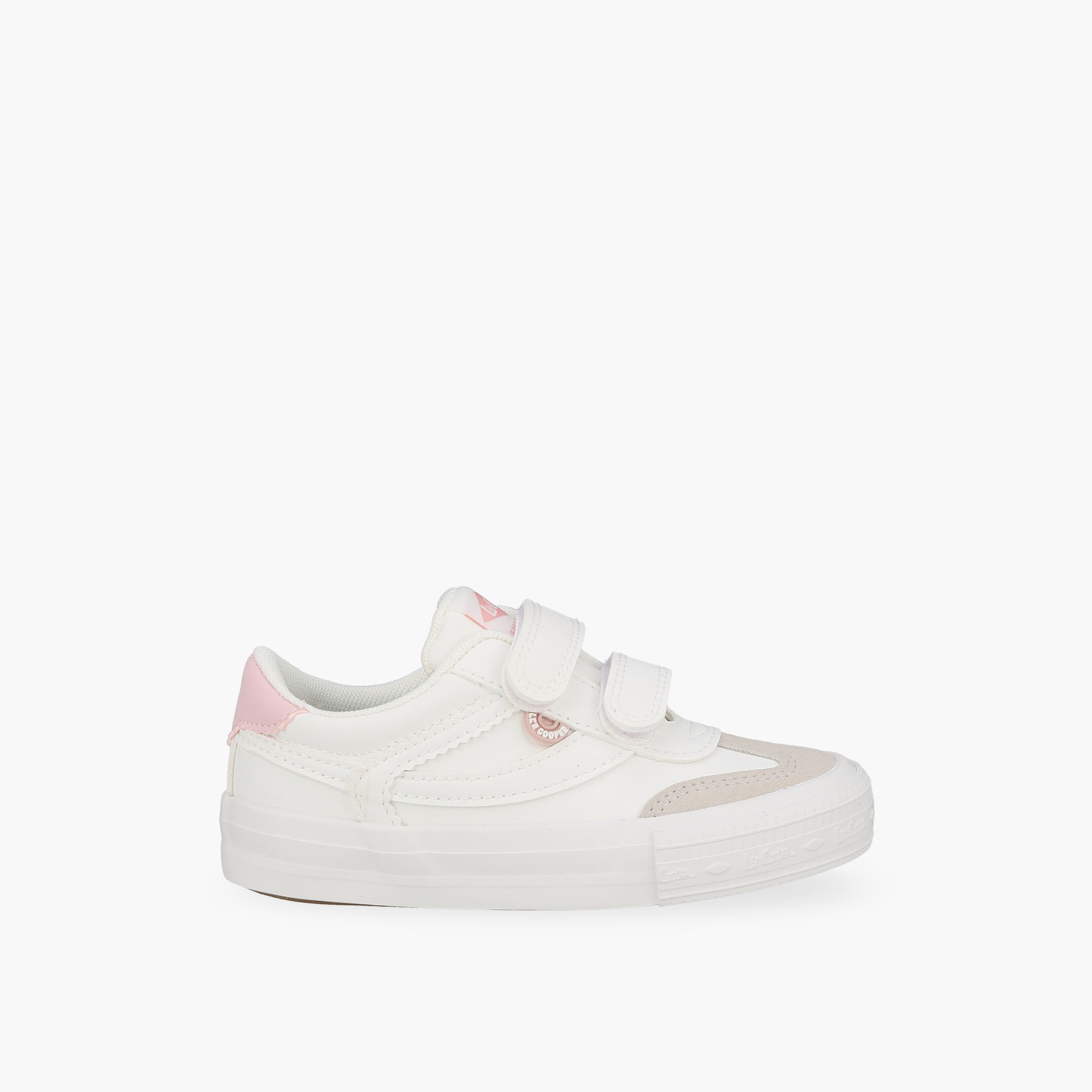 Lee Cooper Girls Hook & Loop Ankle Sneakers-girls-shoes-sneakers-image-3