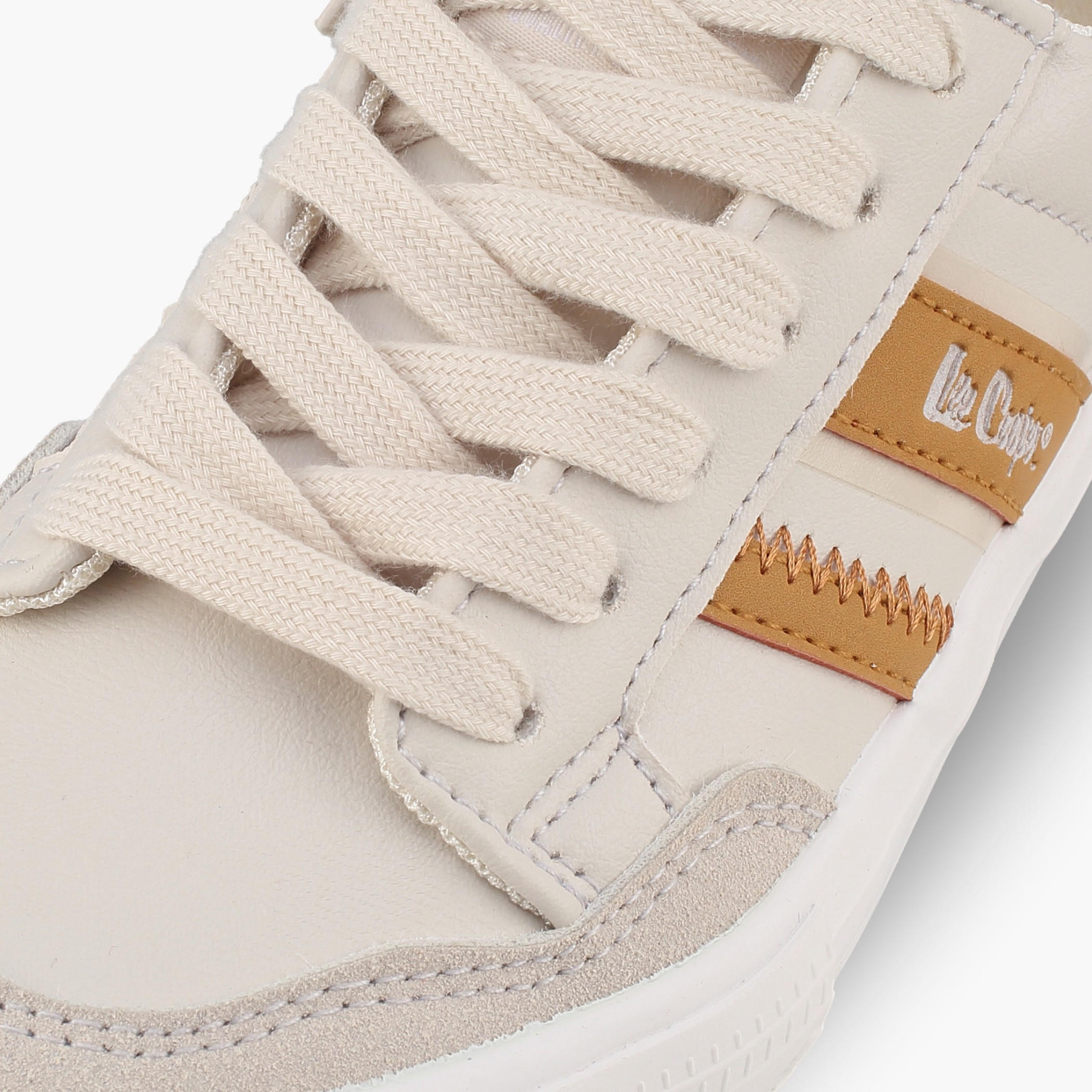 Lee Cooper Boys Logo Print Lace-Up Ankle Sneakers-boys-shoes-sneakers-image-4