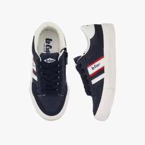 Lee Cooper Boys Logo Print Lace-Up Ankle Sneakers-boys-shoes-sneakers-image-1