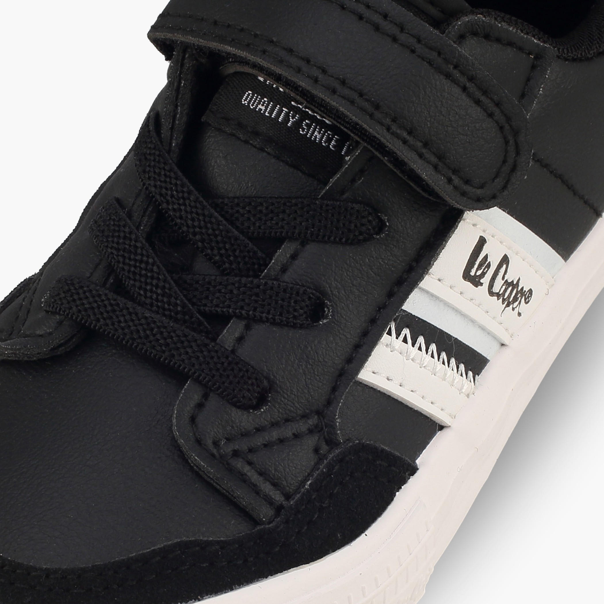 Lee Cooper Boys Logo Print Lace-Up Ankle Sneakers-boys-shoes-sneakers-image-4
