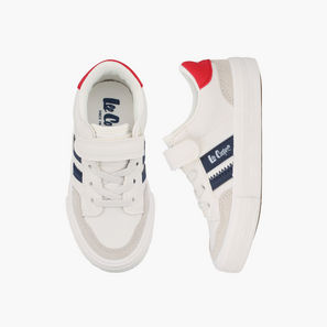 Lee Cooper Girls Logo Print Hook & Loop Ankle Sneakers-girls-shoes-sneakers-image-1