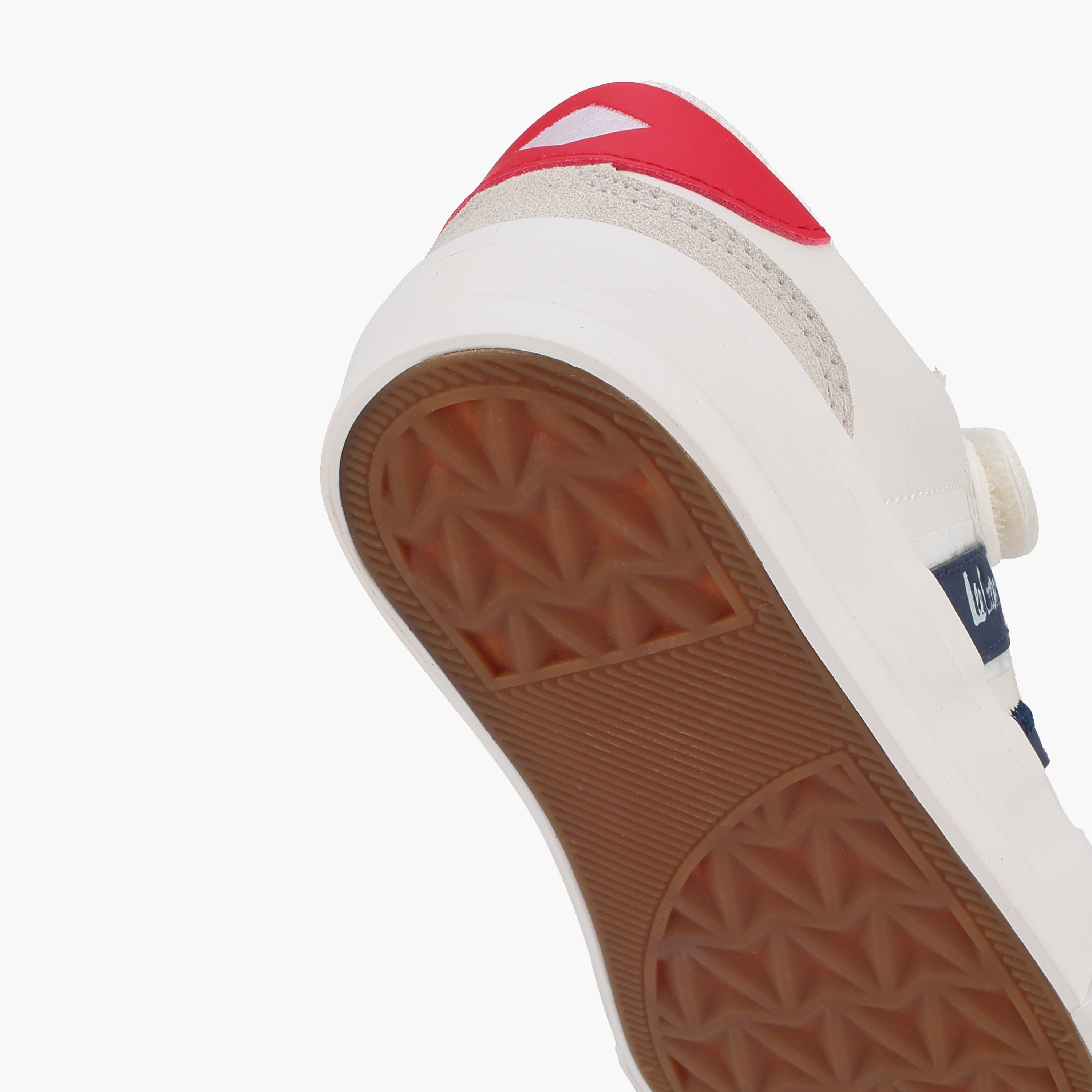 حذاء سنيكرز للبنات بطبعة شعار بكاحل وشريط إغلاق لاصق من لي كوبر-girls-shoes-sneakers-image-5