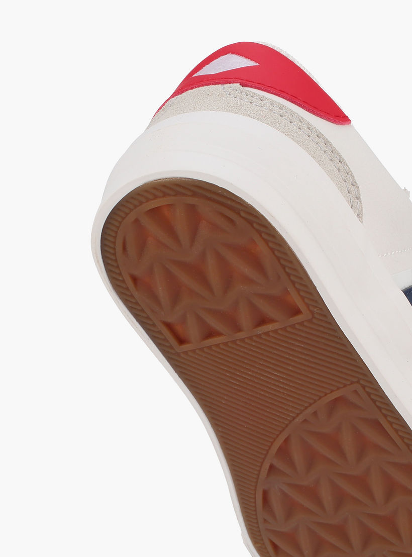 حذاء سنيكرز للبنات بطبعة شعار بكاحل وشريط إغلاق لاصق من لي كوبر-girls-shoes-sneakers-image-5
