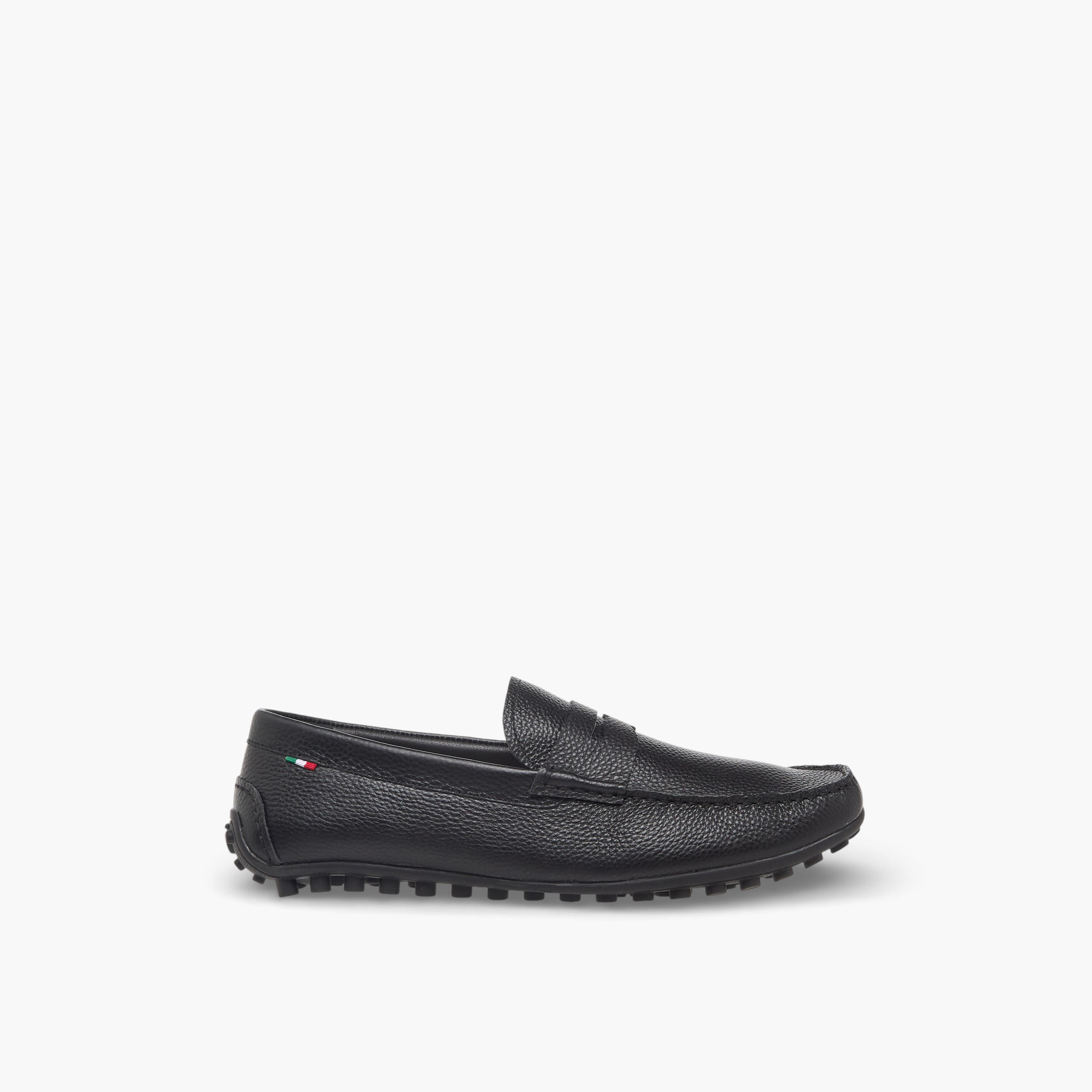 حذاء موكاسين جلد بملمس بارز للرجال من رينزو روغاني-men-shoes-formalshoes-image-3
