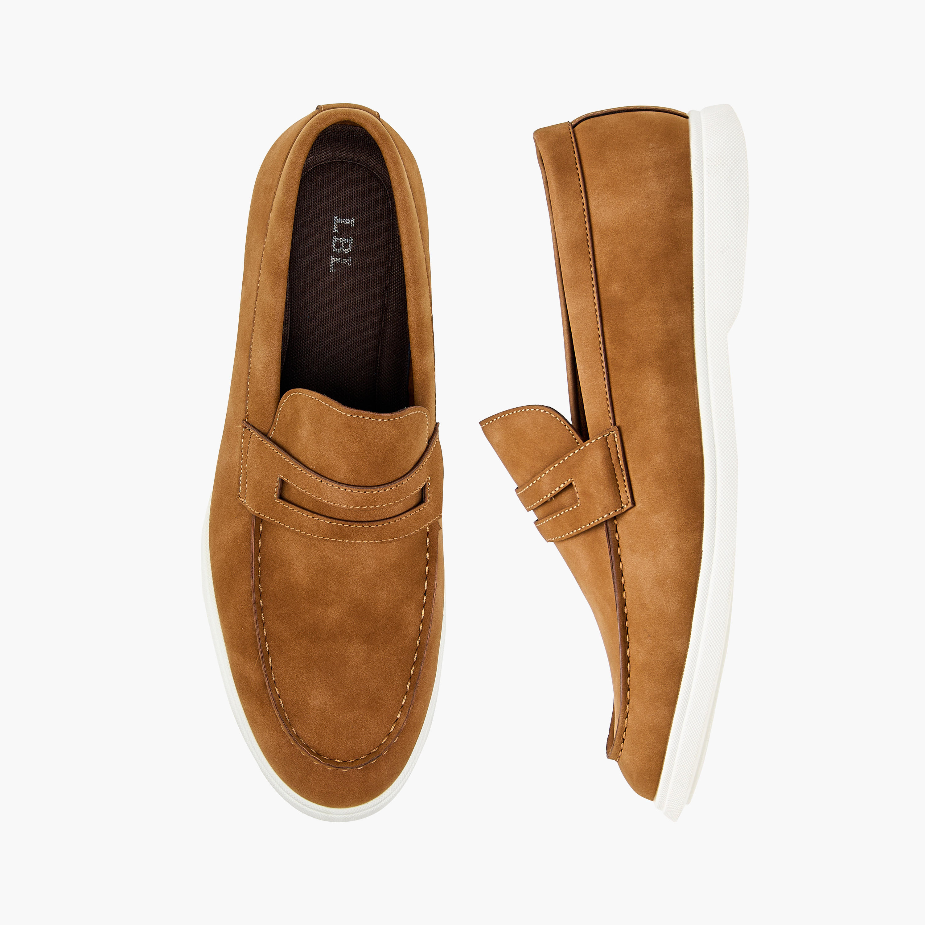LBL by Shoexpress Cutout Detail Slip-On Loafers-men-shoes-loafersandmoccasins-image-1