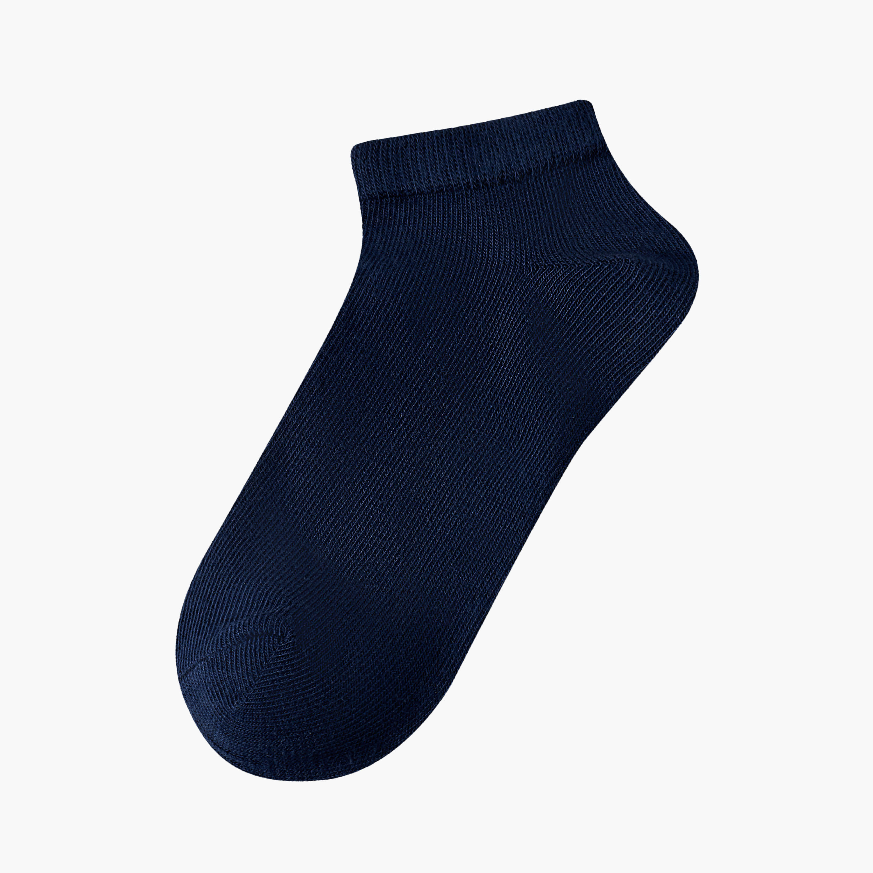 Textured Ankle Length Socks - Set of 5-girls-accessories-socks-image-2