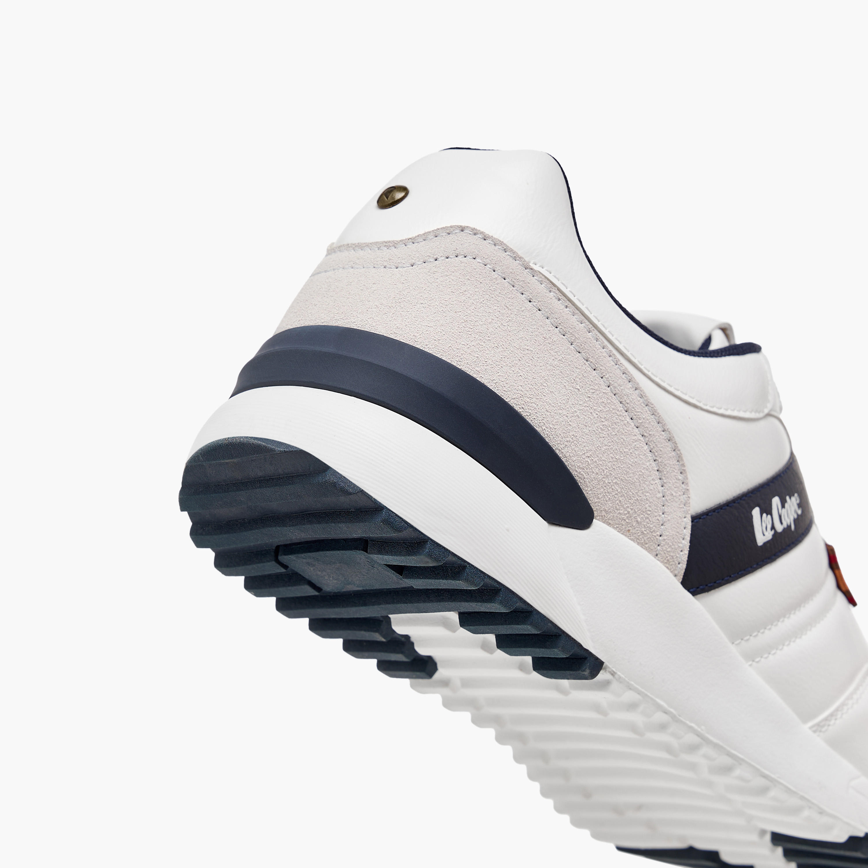 Lee Cooper Men's Panelled Lace-Up Sneakers-men-shoes-sneakers-image-4