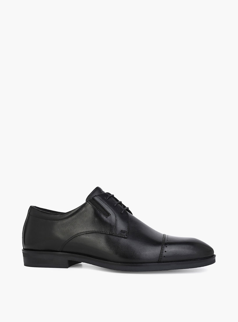 Duchini Men Genuine Leather Lace-Up Derby Shoes-men-shoes-formalshoes-image-3