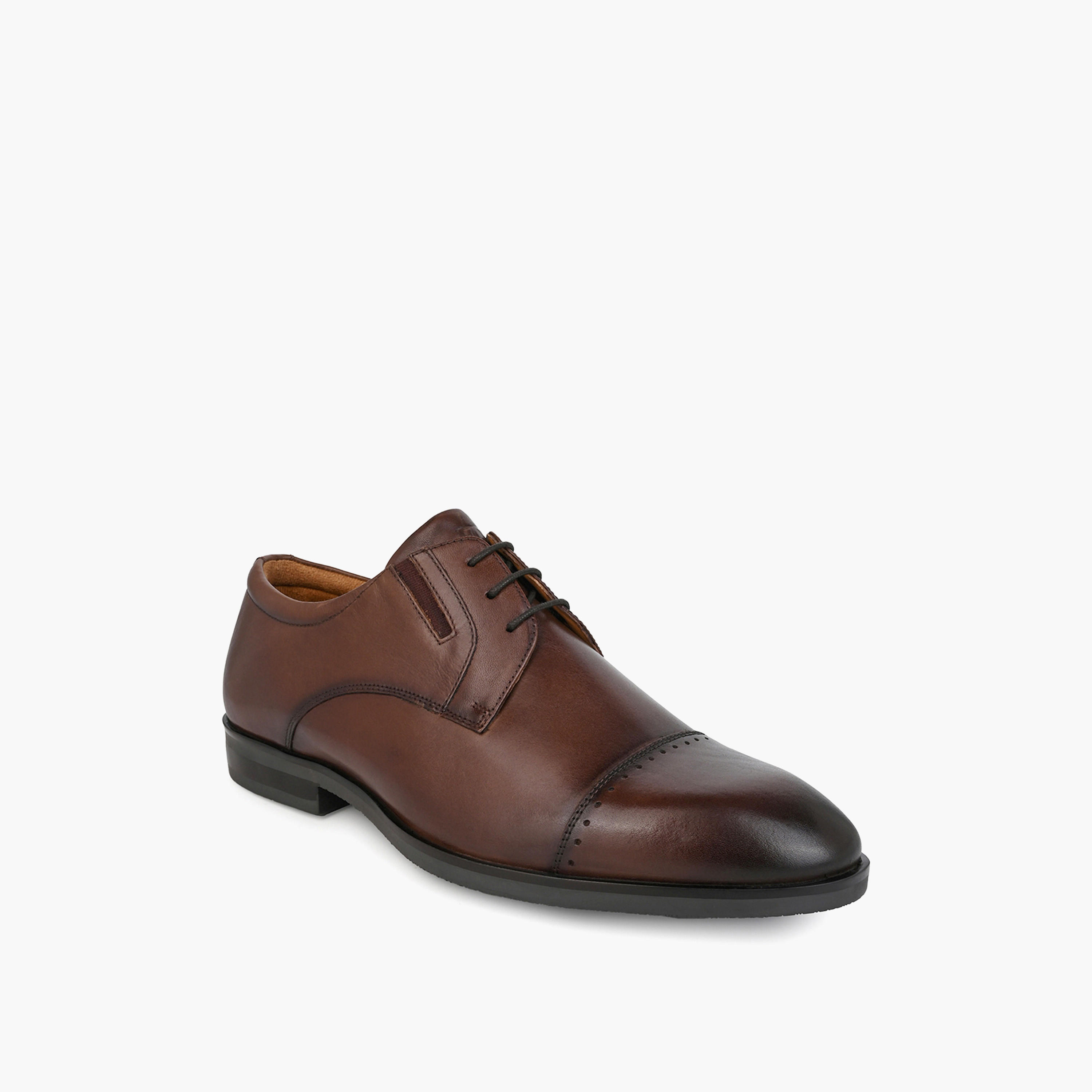 حذاء ديرقي رجالي بأربطة من الجلد الطبيعي-men-shoes-formalshoes-image-2
