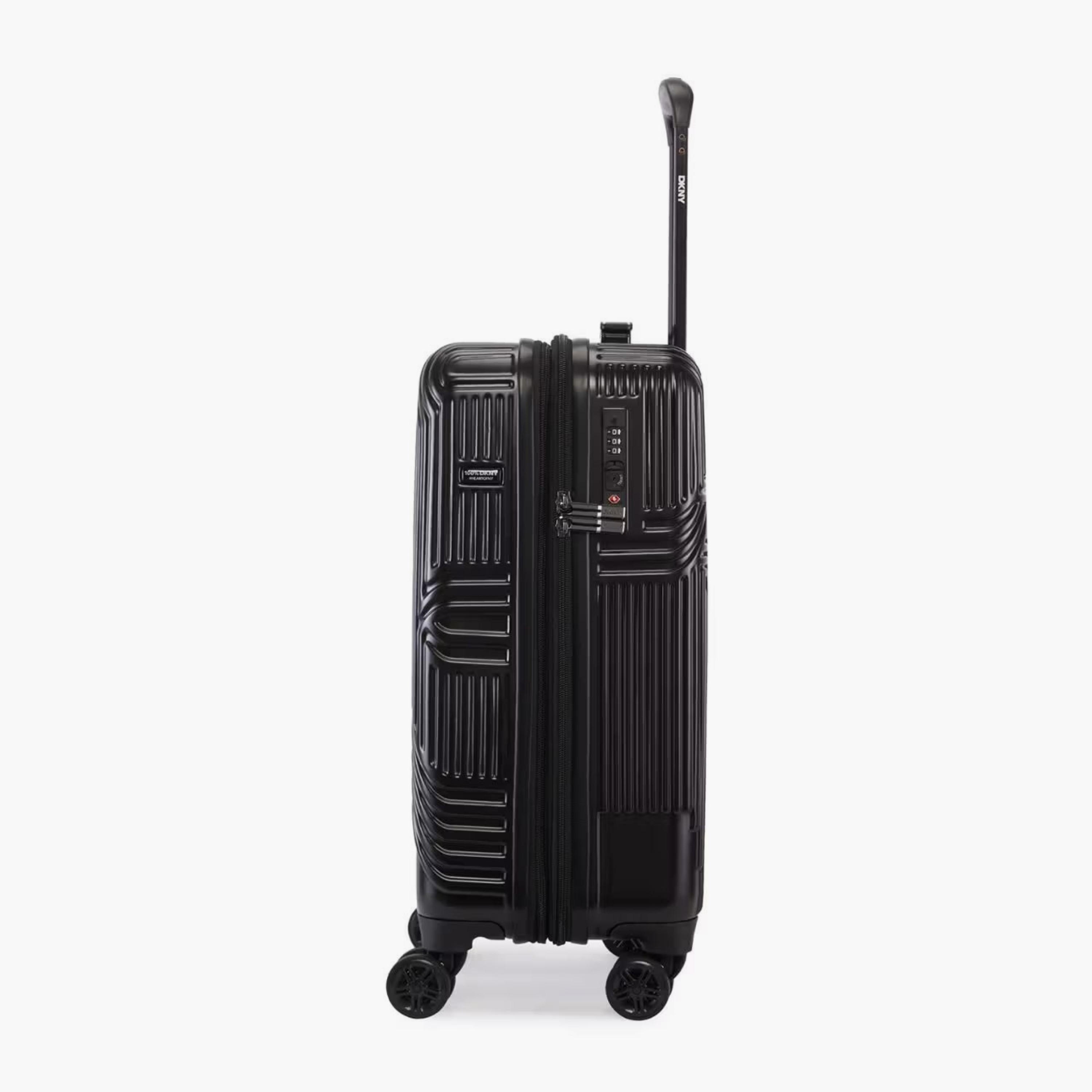 شنطة سفر صلبة بارزة الملمس بعجلات ومقبض قابل للسحب من دكني - 20 بوصة-travel-luggagesandbags-luggage-image-5