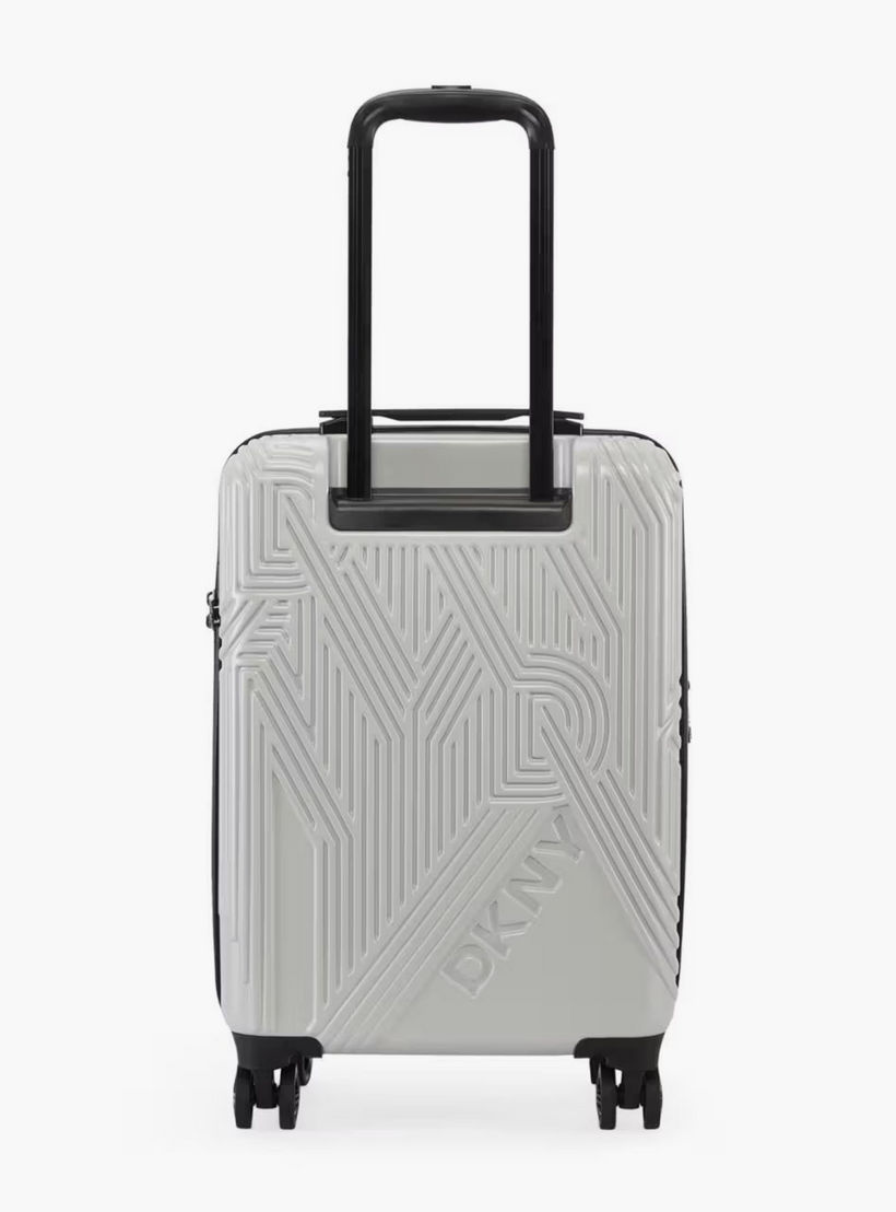 DKNY Textured Hardcase Luggage Trolley with Retractable Handle - 24 inches Check-in Bag-travel-luggagesandbags-luggage-image-3