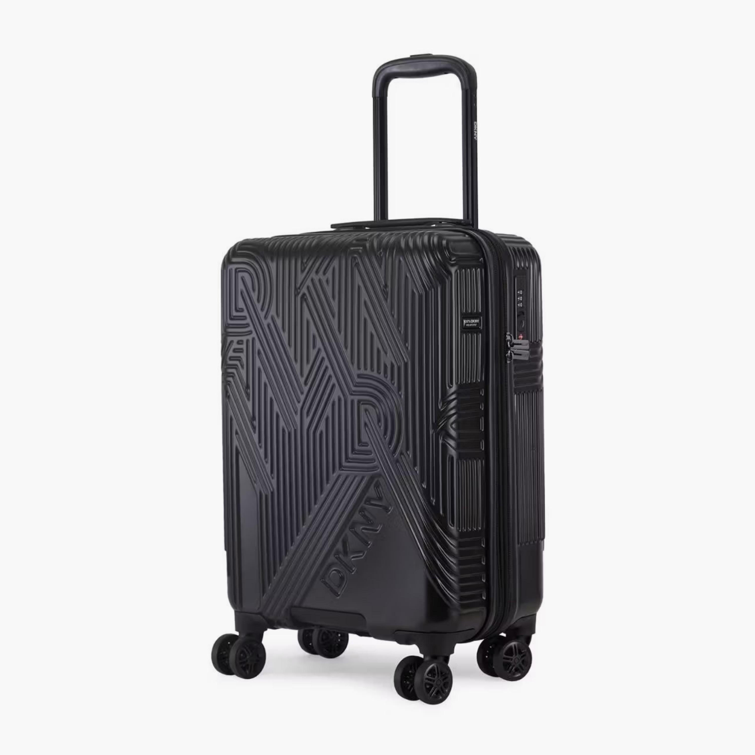 شنطة سفر صلبة بارزة الملمس بعجلات ومقبض قابل للسحب من دكني - 28 بوصة-travel-luggagesandbags-luggage-image-1