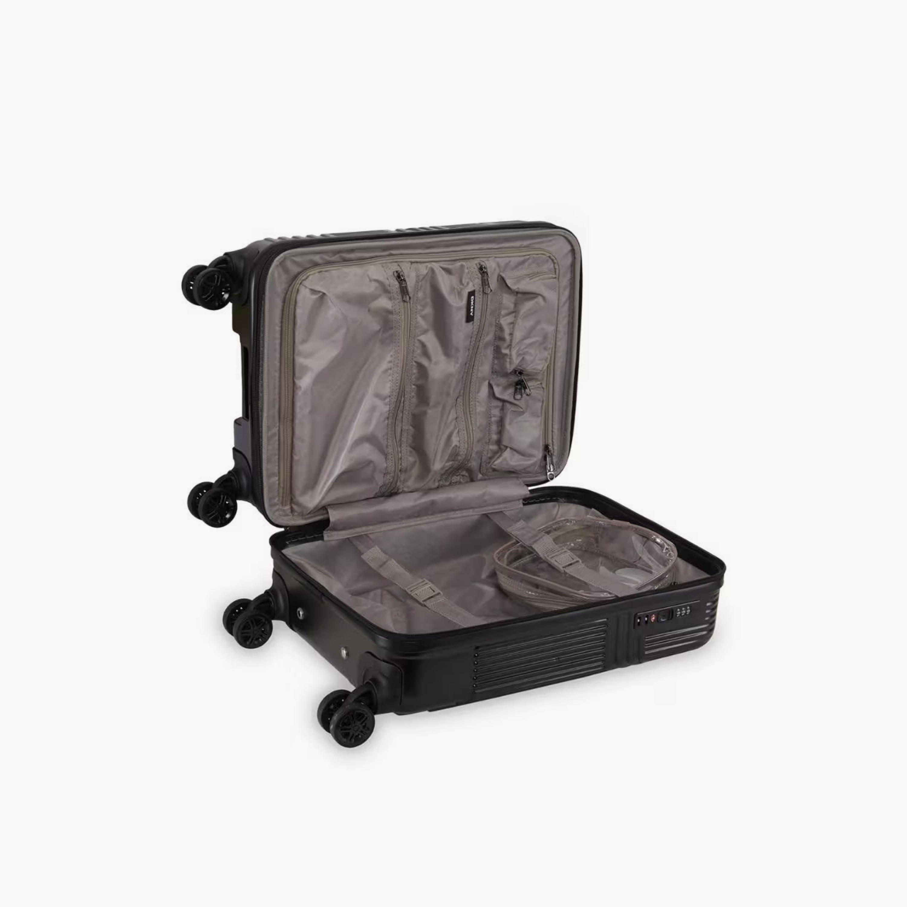 شنطة سفر صلبة بارزة الملمس بعجلات ومقبض قابل للسحب من دكني - 28 بوصة-travel-luggagesandbags-luggage-image-4