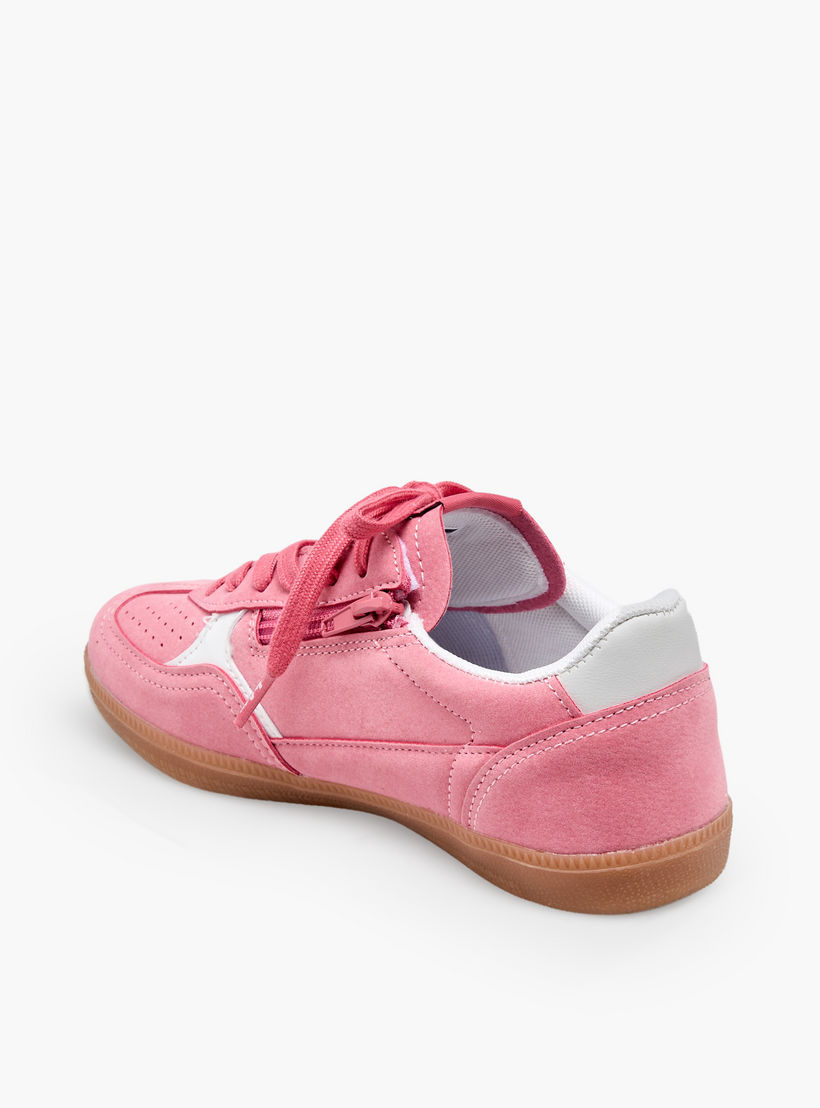 Lee Cooper Girls Lace-Up Ankle Sneakers-girls-shoes-sneakers-image-4