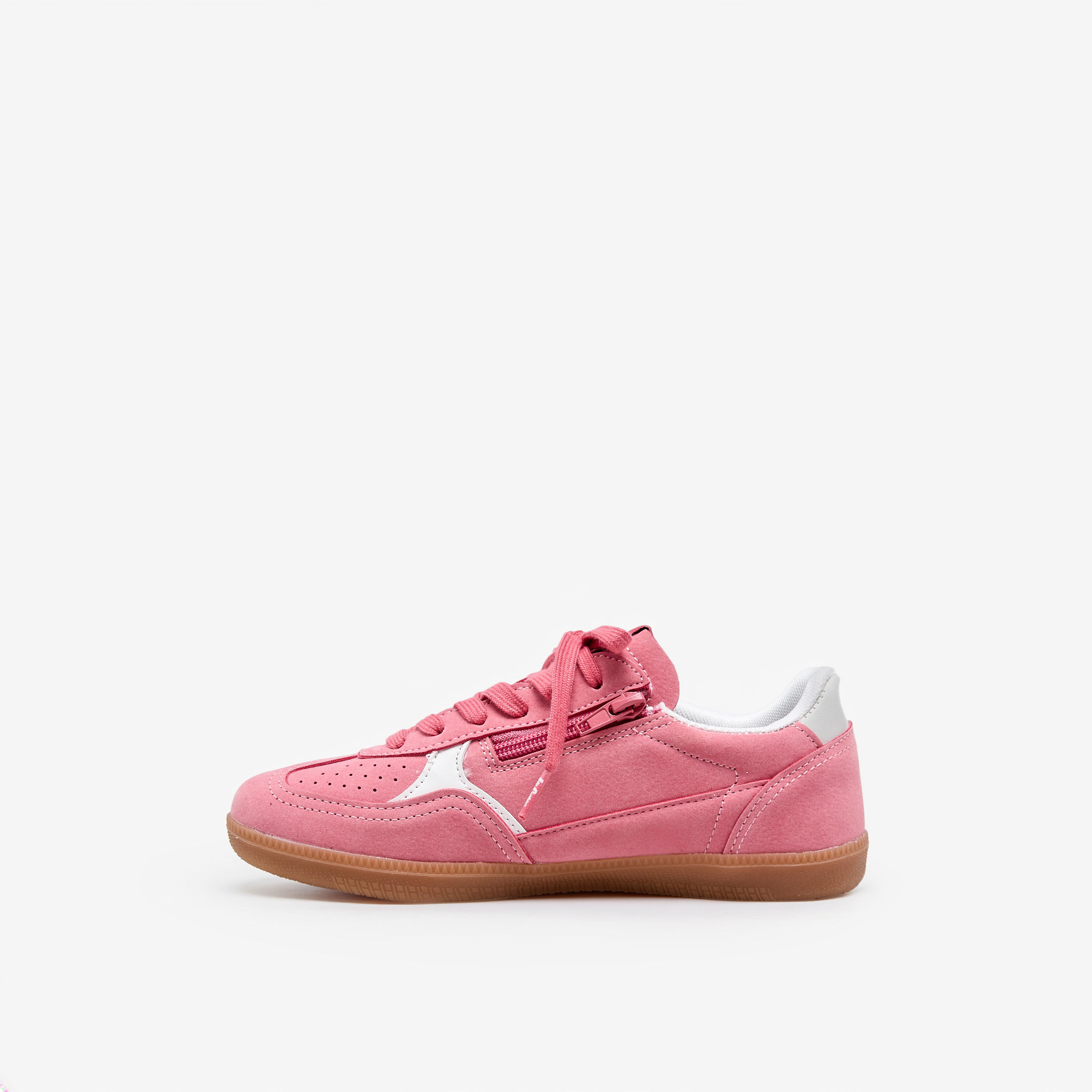 Lee Cooper Girls Lace-Up Ankle Sneakers-girls-shoes-sneakers-image-5