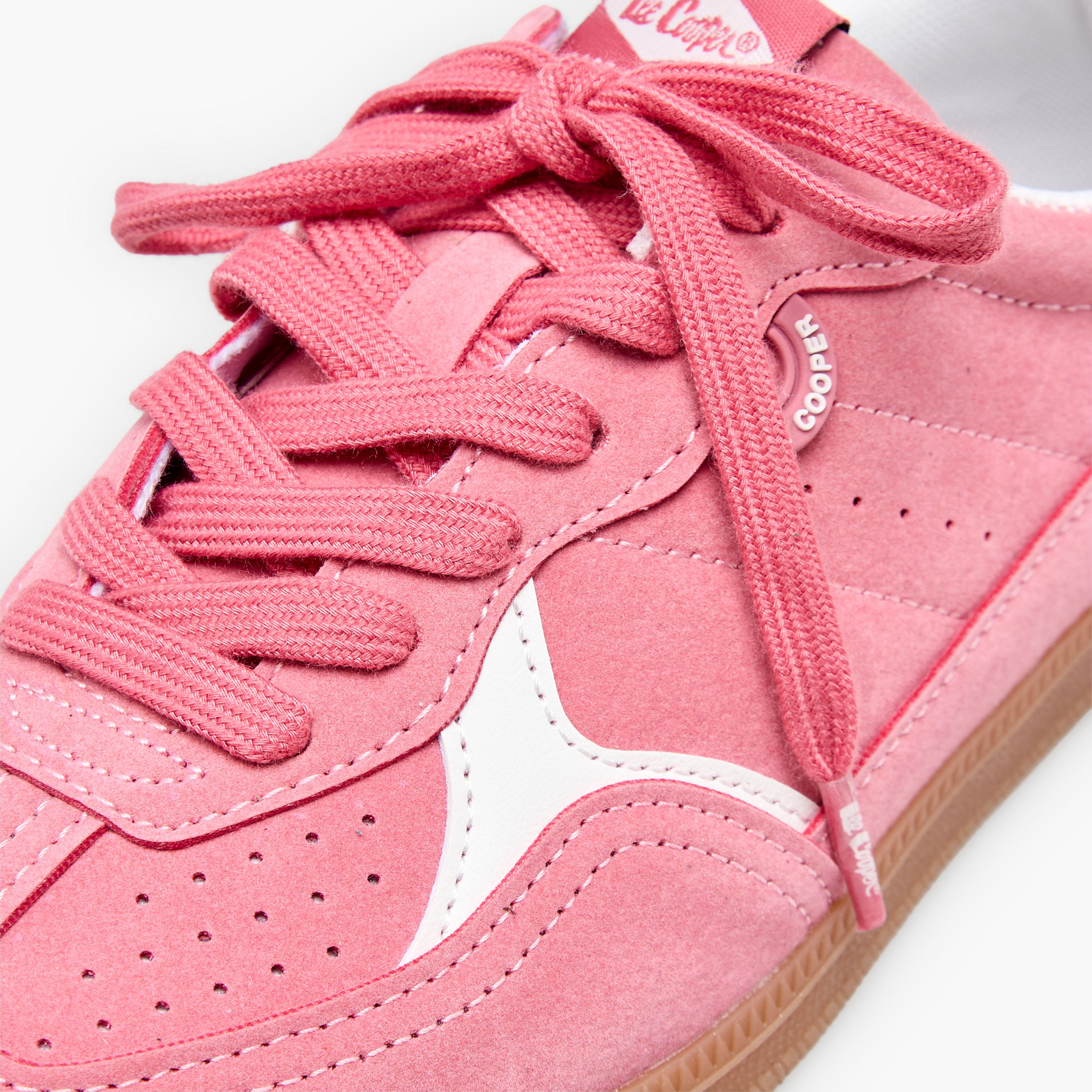 Lee Cooper Girls Lace-Up Ankle Sneakers-girls-shoes-sneakers-image-6