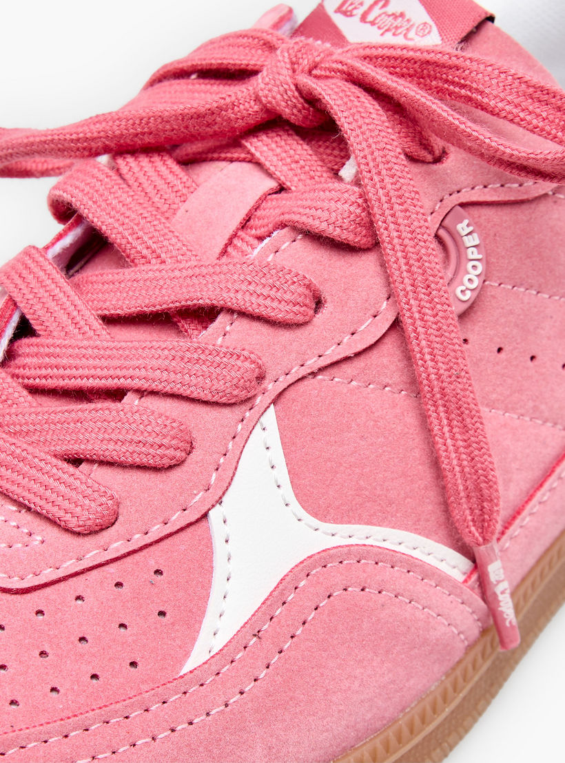 Lee Cooper Girls Lace-Up Ankle Sneakers-girls-shoes-sneakers-image-6