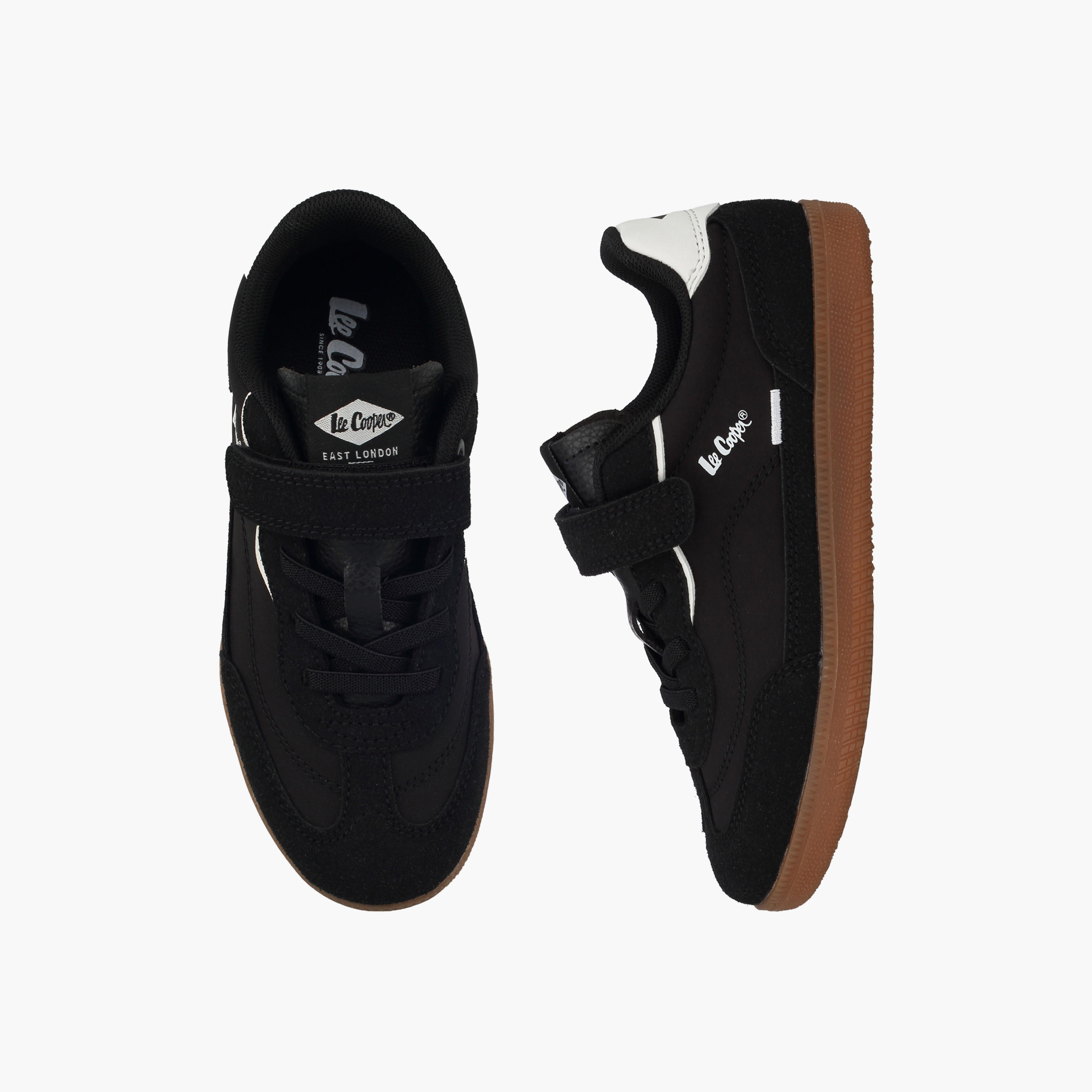 Lee Cooper Boys Hook & Loop Ankle Sneakers-boys-shoes-sneakers-image-1