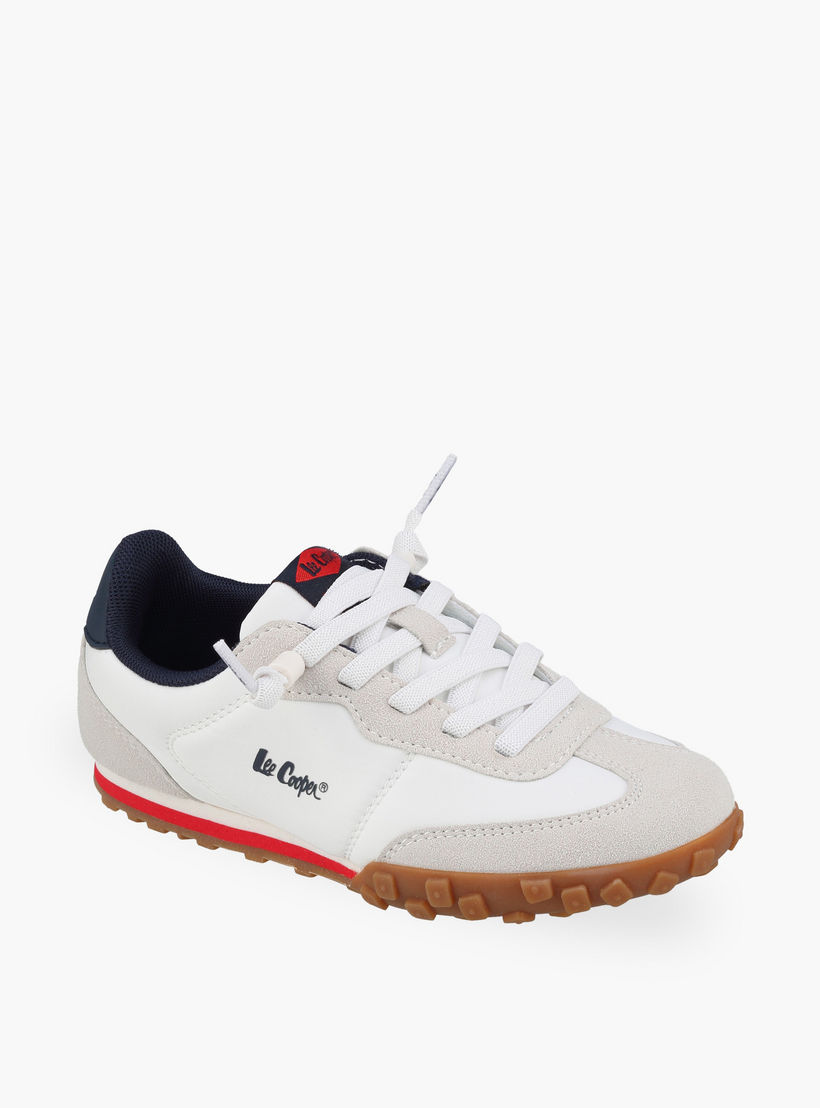 Lee Cooper Boys Lace-Up Ankle Sneakers-boys-shoes-sneakers-image-2