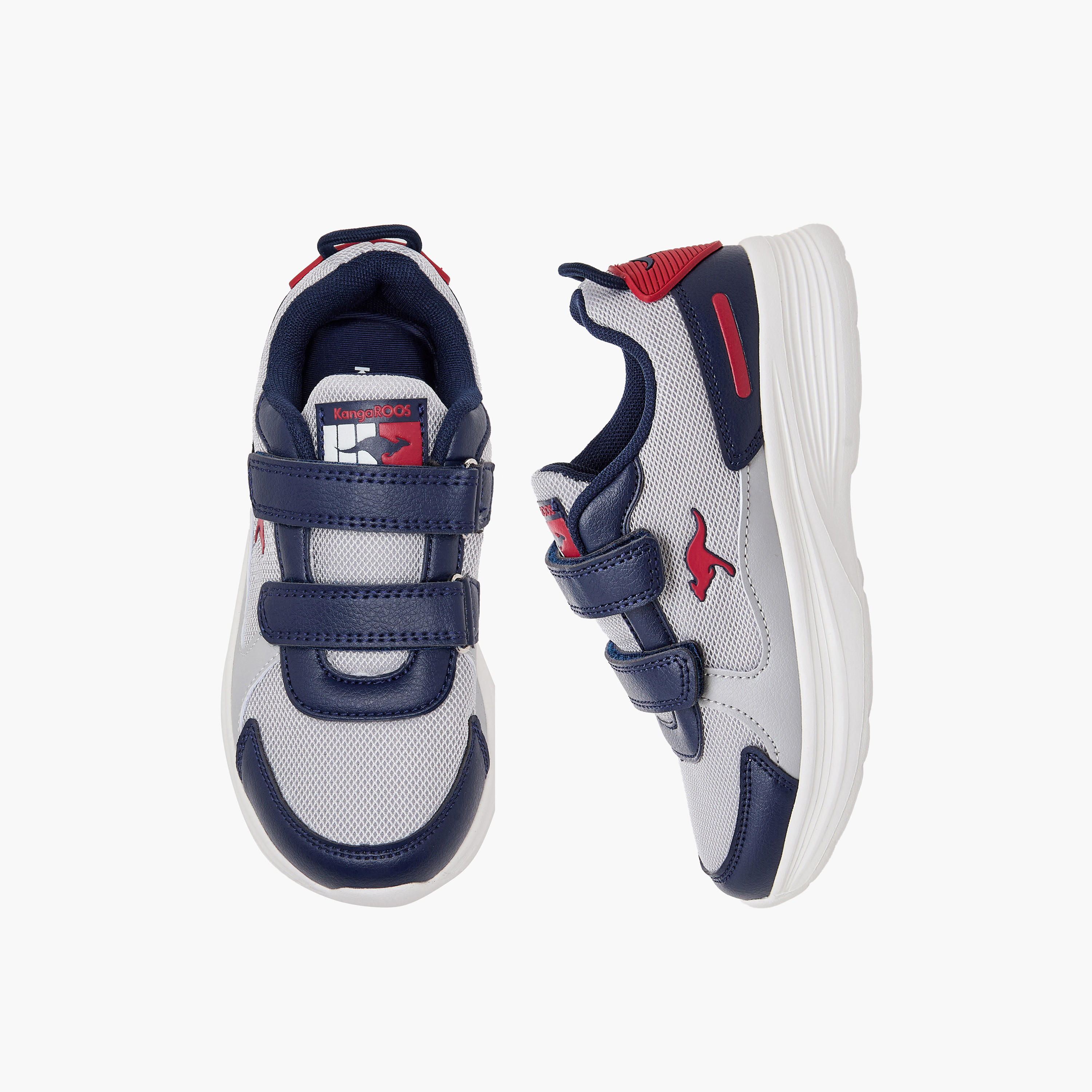 حذاء رياضي بشريط إغلاق لاصق للأولاد من كانجاروز-sports-boys-shoes-image-1