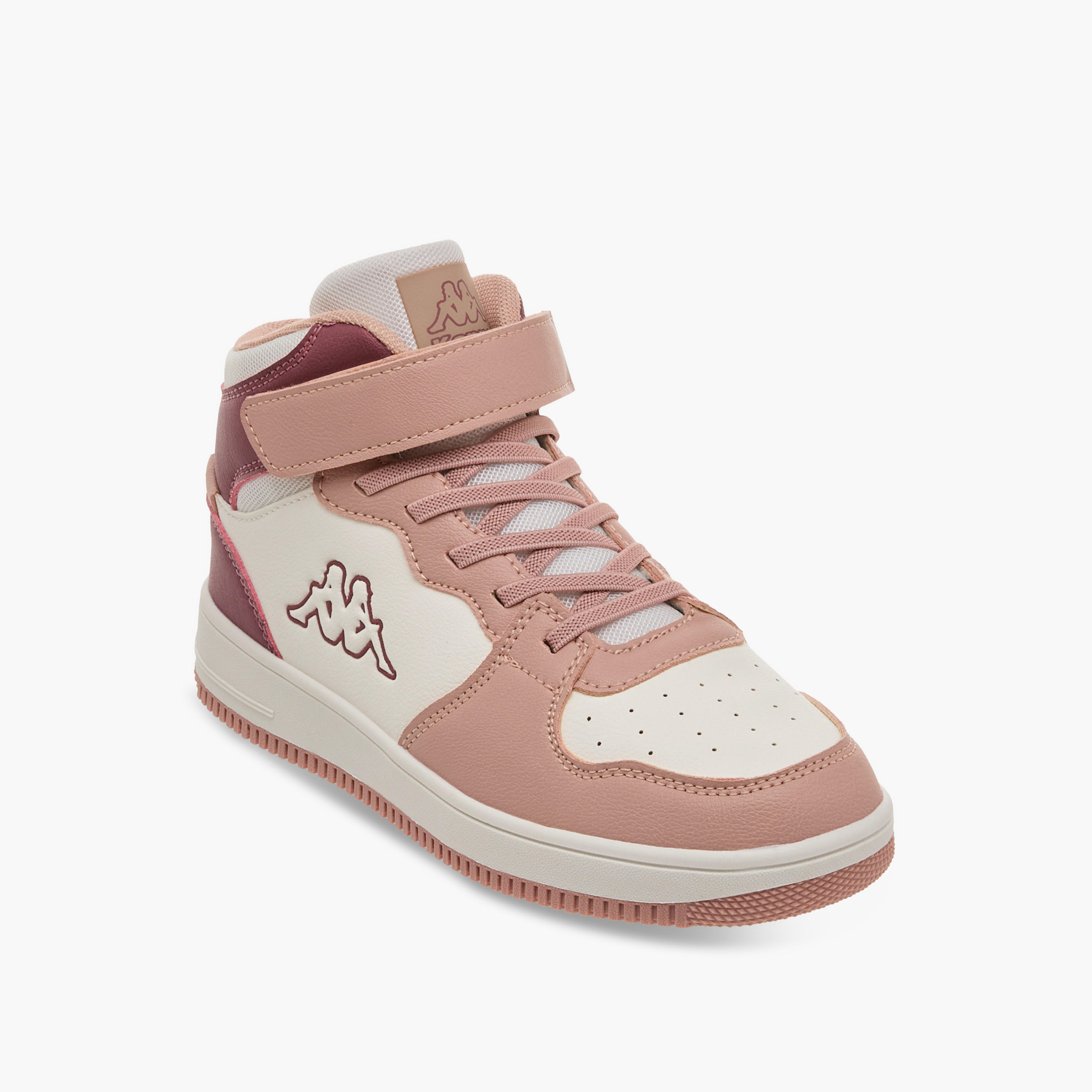 حذاء سنيكرز بقوالب ملونة وشريط إغلاق لاصق للبنات من كابا-girls-shoes-sneakers-image-2
