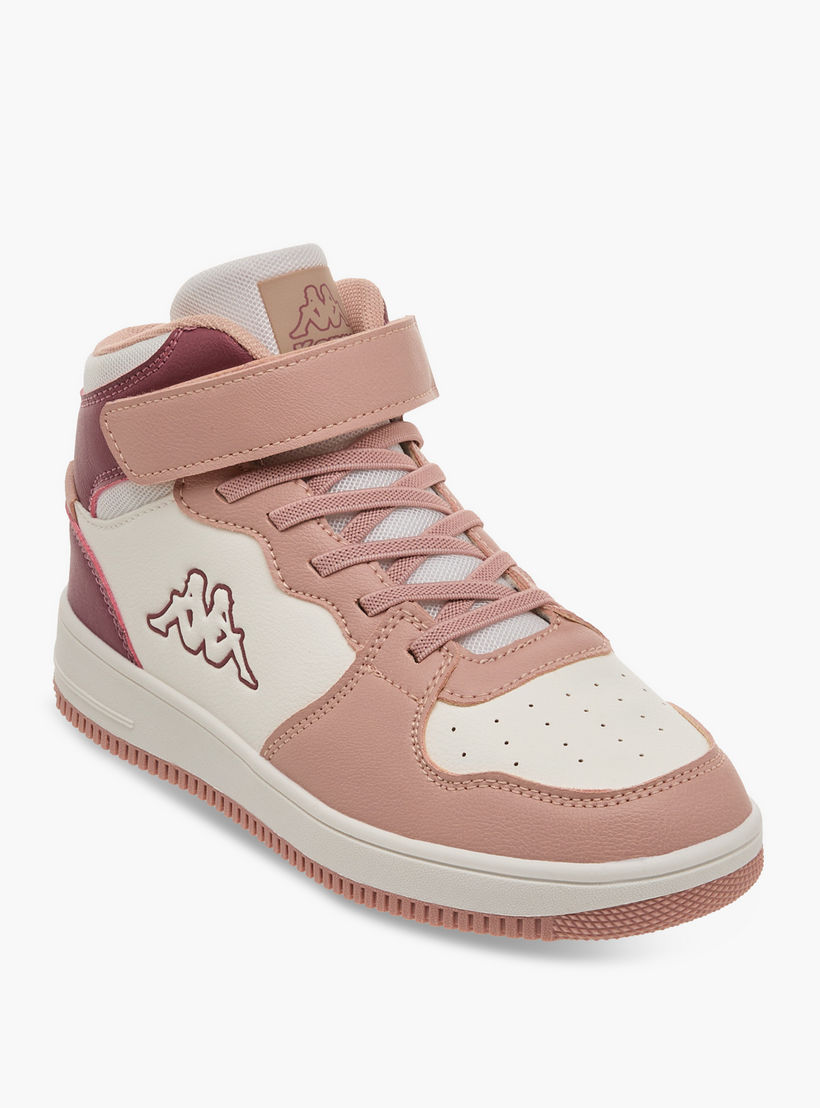 حذاء سنيكرز بقوالب ملونة وشريط إغلاق لاصق للبنات من كابا-girls-shoes-sneakers-image-2