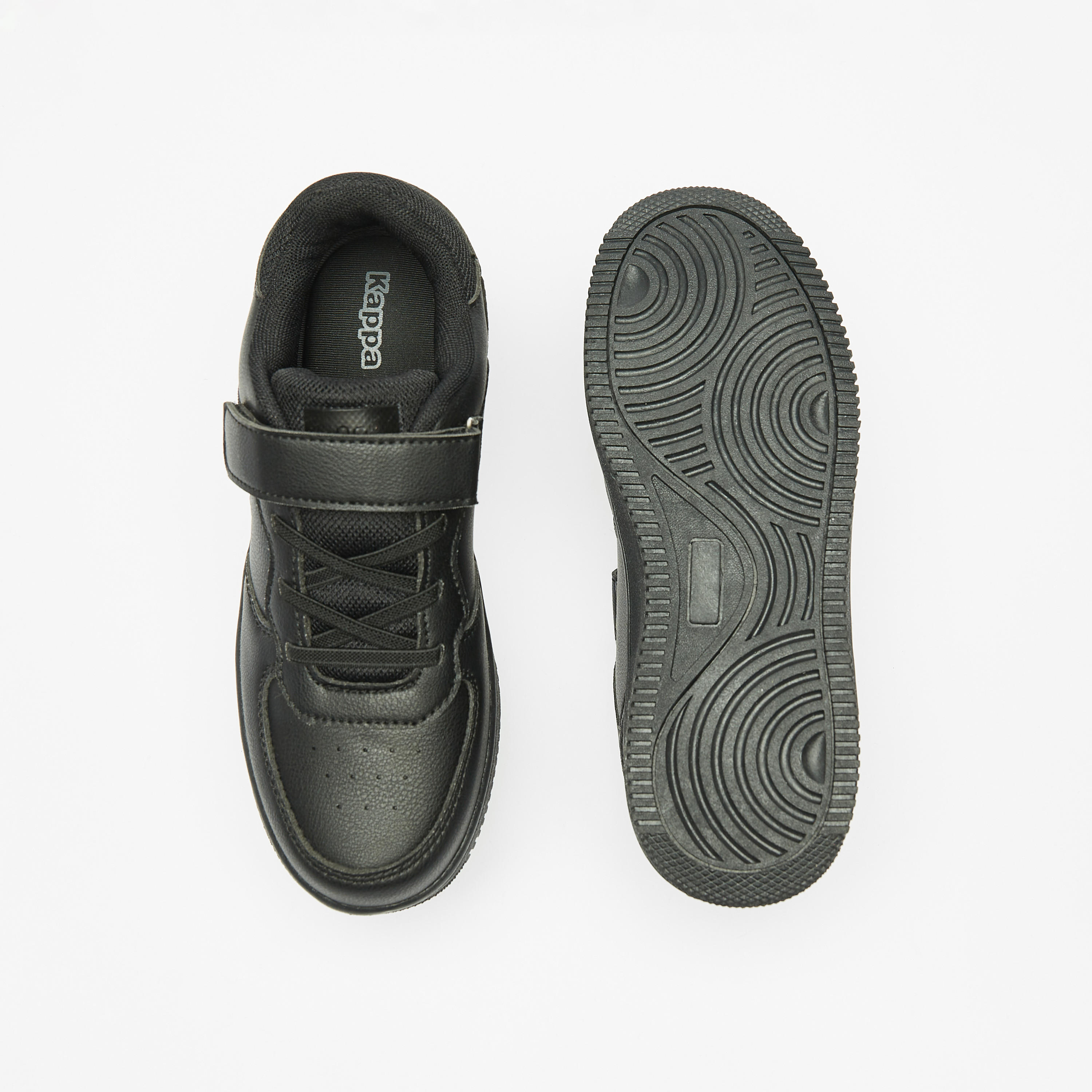 Kappa Kids Detail Hook and Loop Closure Sports Shoes with Cushioning-girls-shoes-sneakers-image-4