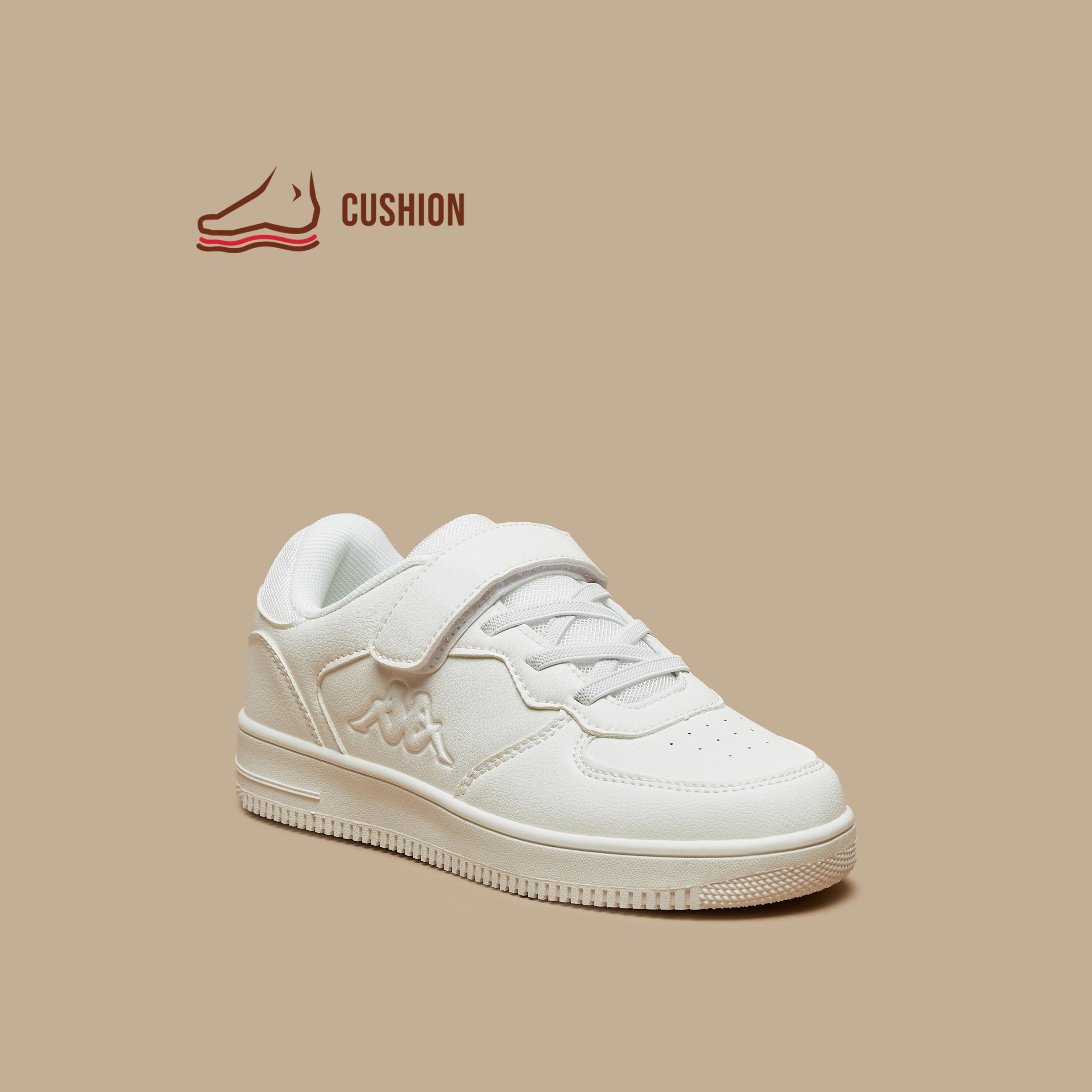 حذاء رياضي للأطفال بشريط إغلاق لاصق وبطانة من كابا-girls-shoes-sneakers-image-1