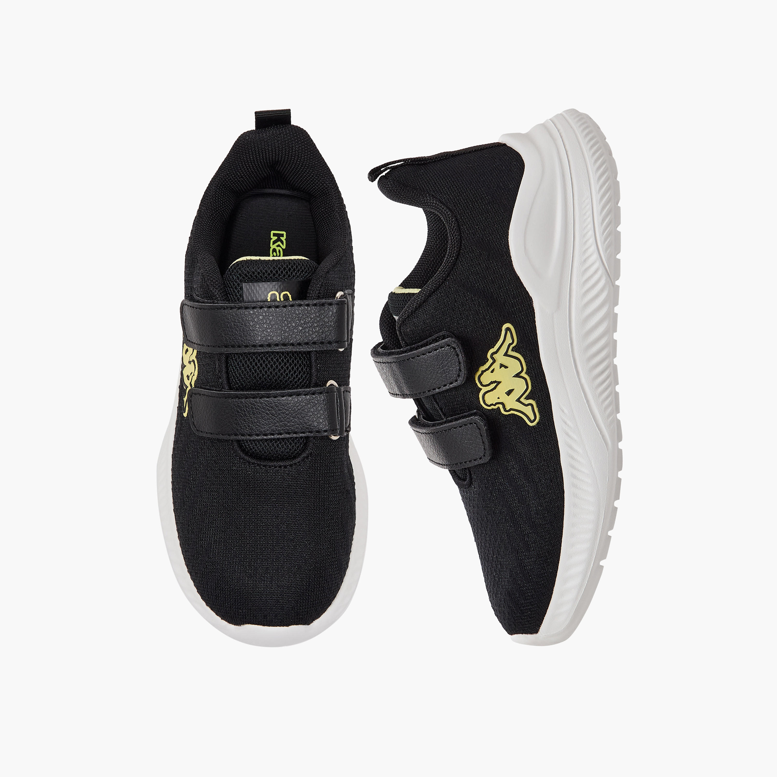 Kappa Boys Hook and Loop Ankle Sneakers-sports-boys-shoes-image-1