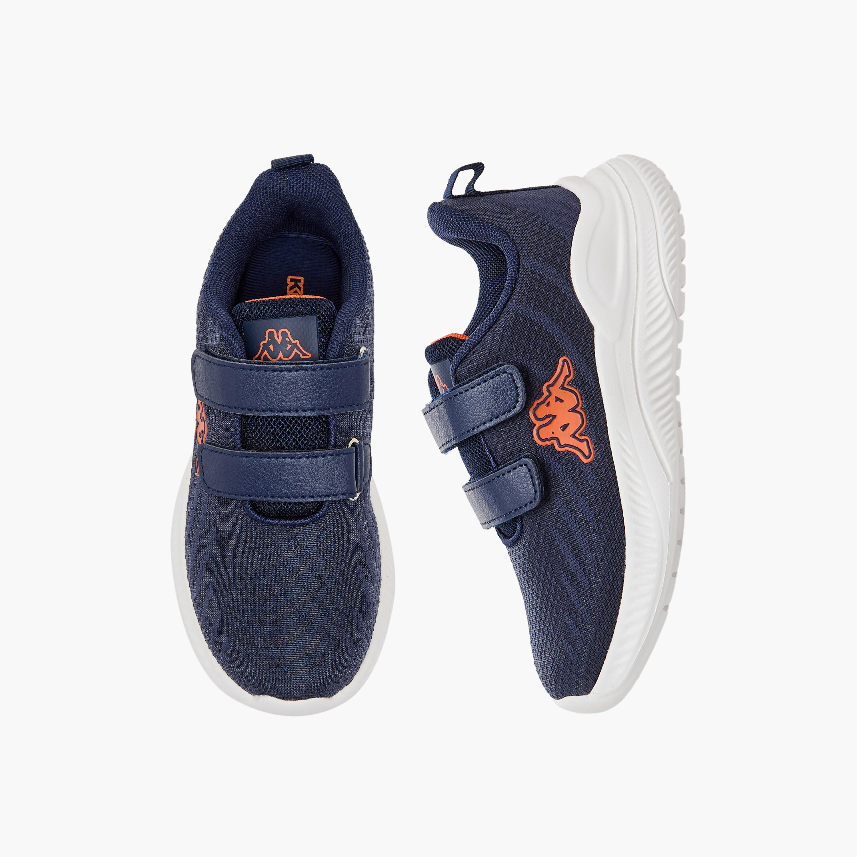 Kappa Boys Hook and Loop Ankle Sneakers-sports-boys-shoes-image-1