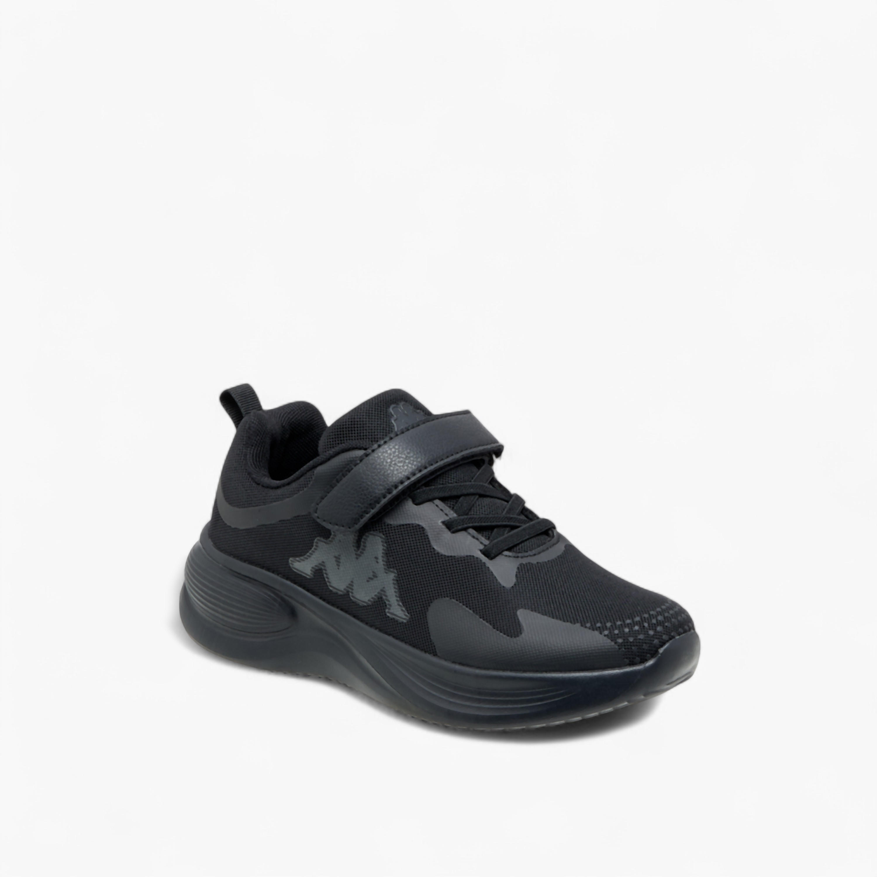 Kappa Girls' Logo Detail Sports Shoes with Hook and Loop Closure-girls-shoes-sneakers-image-2