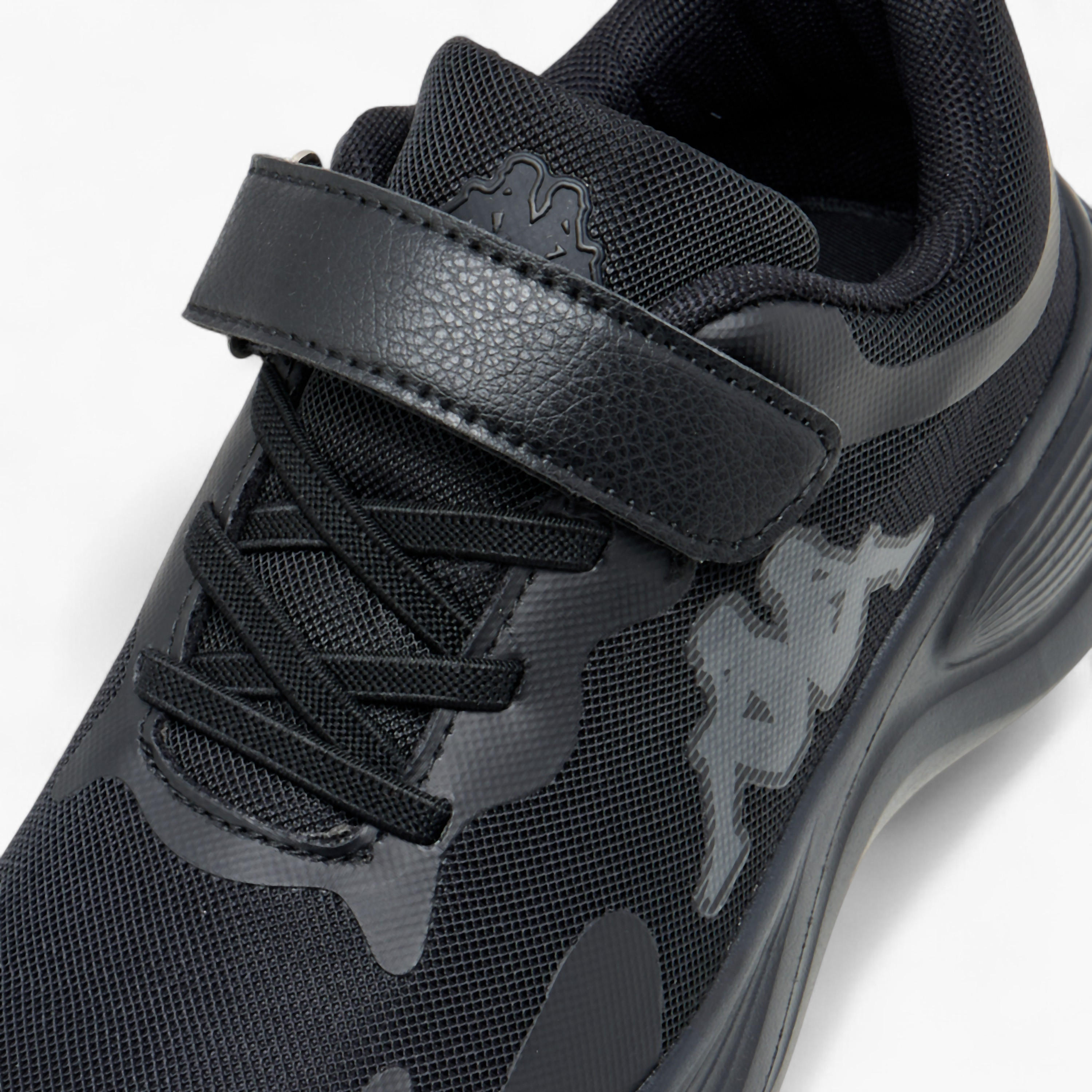 Kappa Girls' Logo Detail Sports Shoes with Hook and Loop Closure-girls-shoes-sneakers-image-4