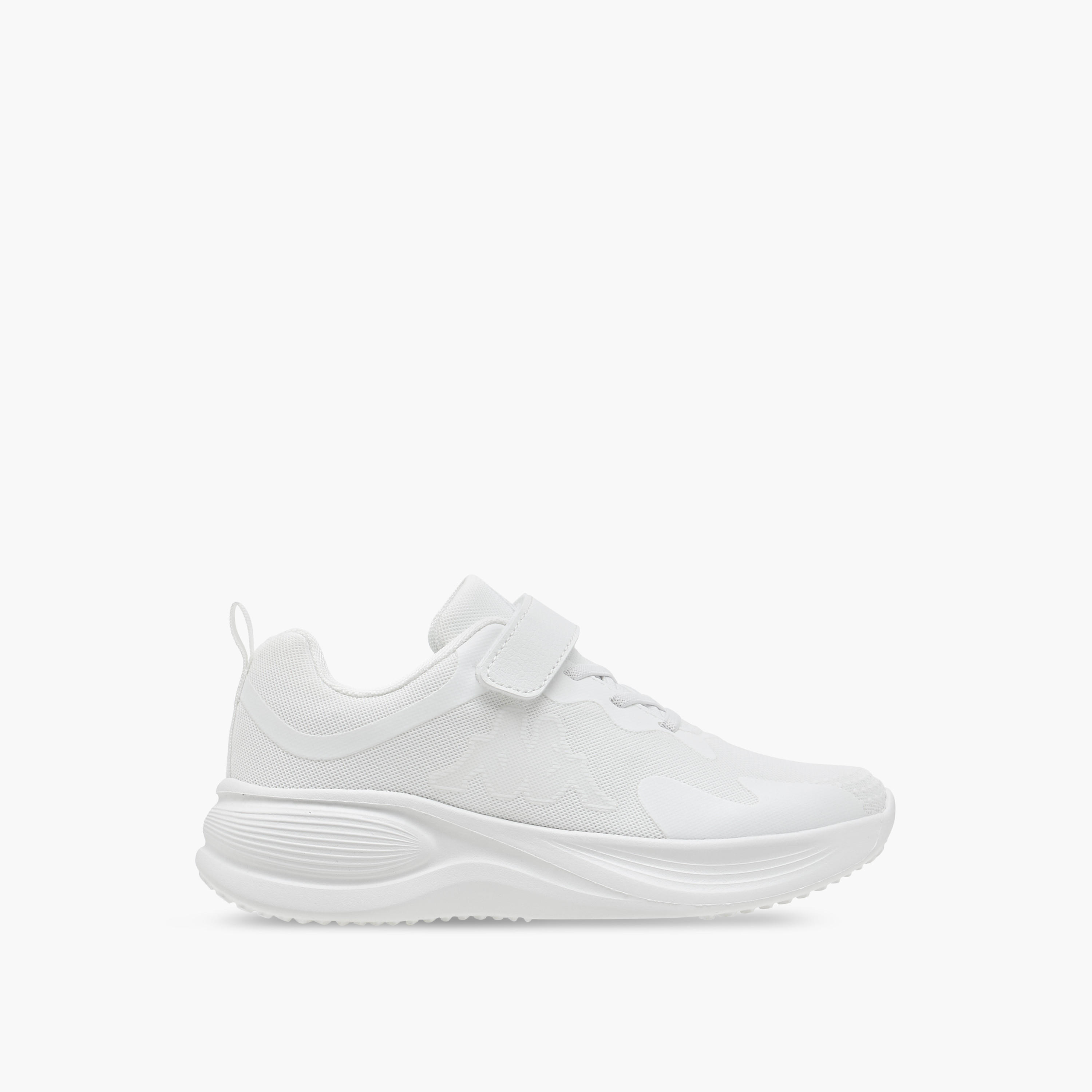 حذاء رياضي بشريط إغلاق لاصق وتفاصيل شعار للبنات من كابا-girls-shoes-sneakers-image-3