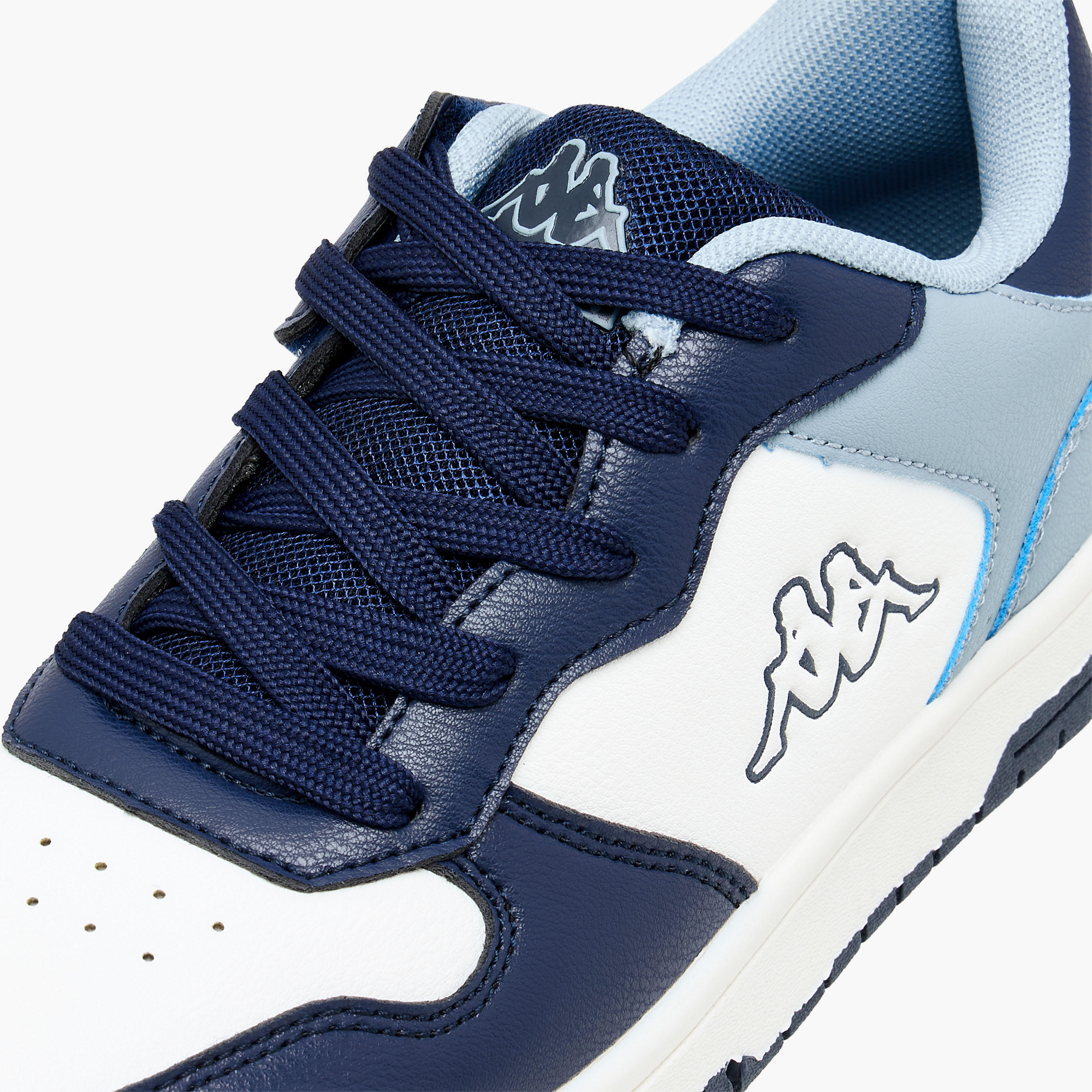 Kappa Boys' Colourblock Sneakers with Lace-Up Closure-boys-shoes-sneakers-image-4
