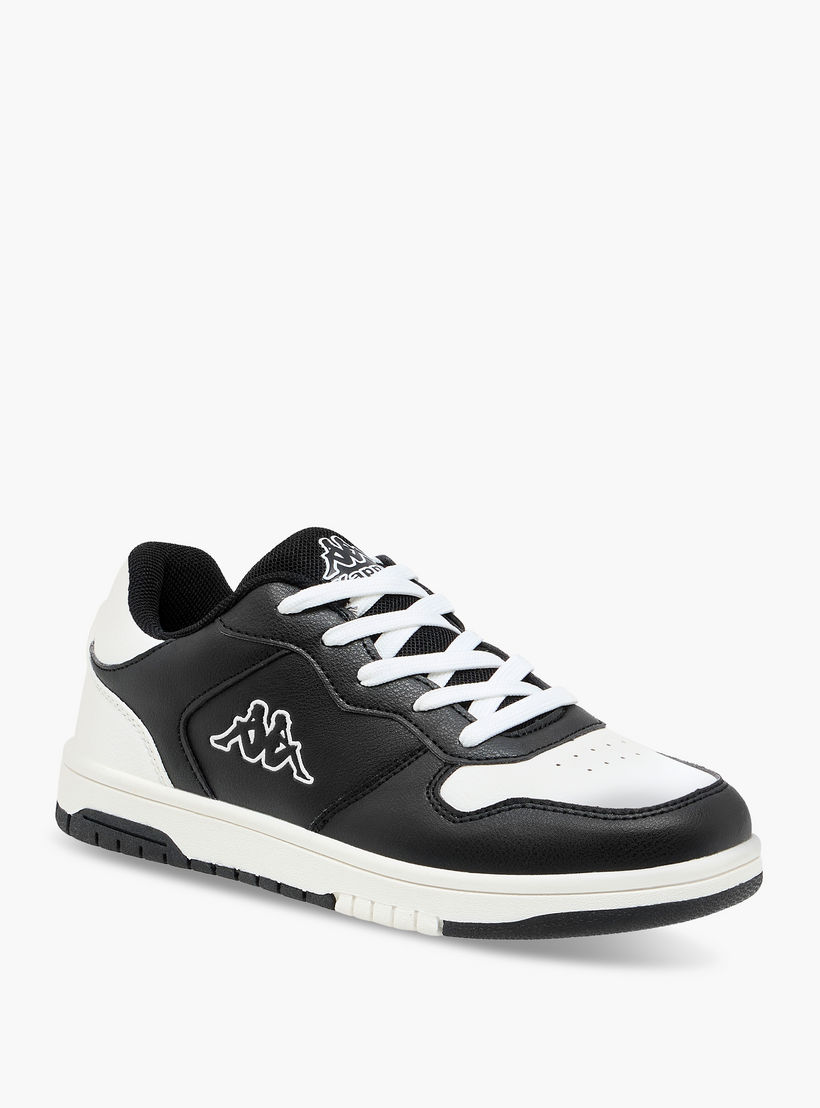 Kappa Boys' Colourblock Sneakers with Lace-Up Closure-boys-shoes-sneakers-image-2