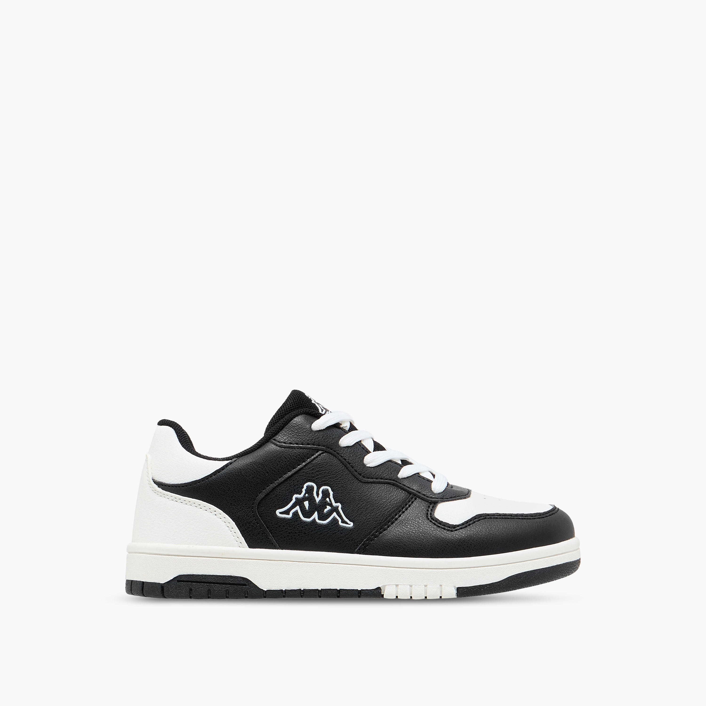 Kappa Boys' Colourblock Sneakers with Lace-Up Closure-boys-shoes-sneakers-image-3